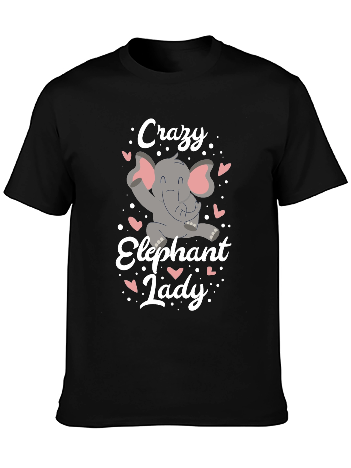 Crazy Elephant Lady T-Shirt