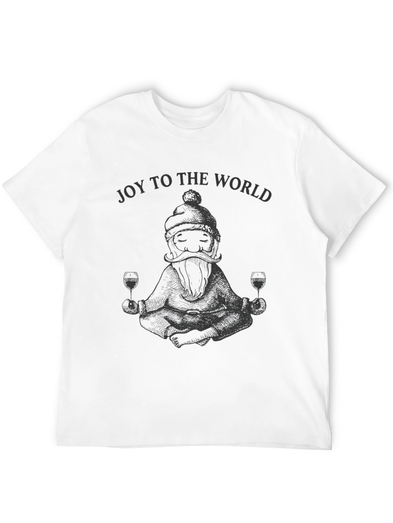 Joy To The World Santa T-Shirt