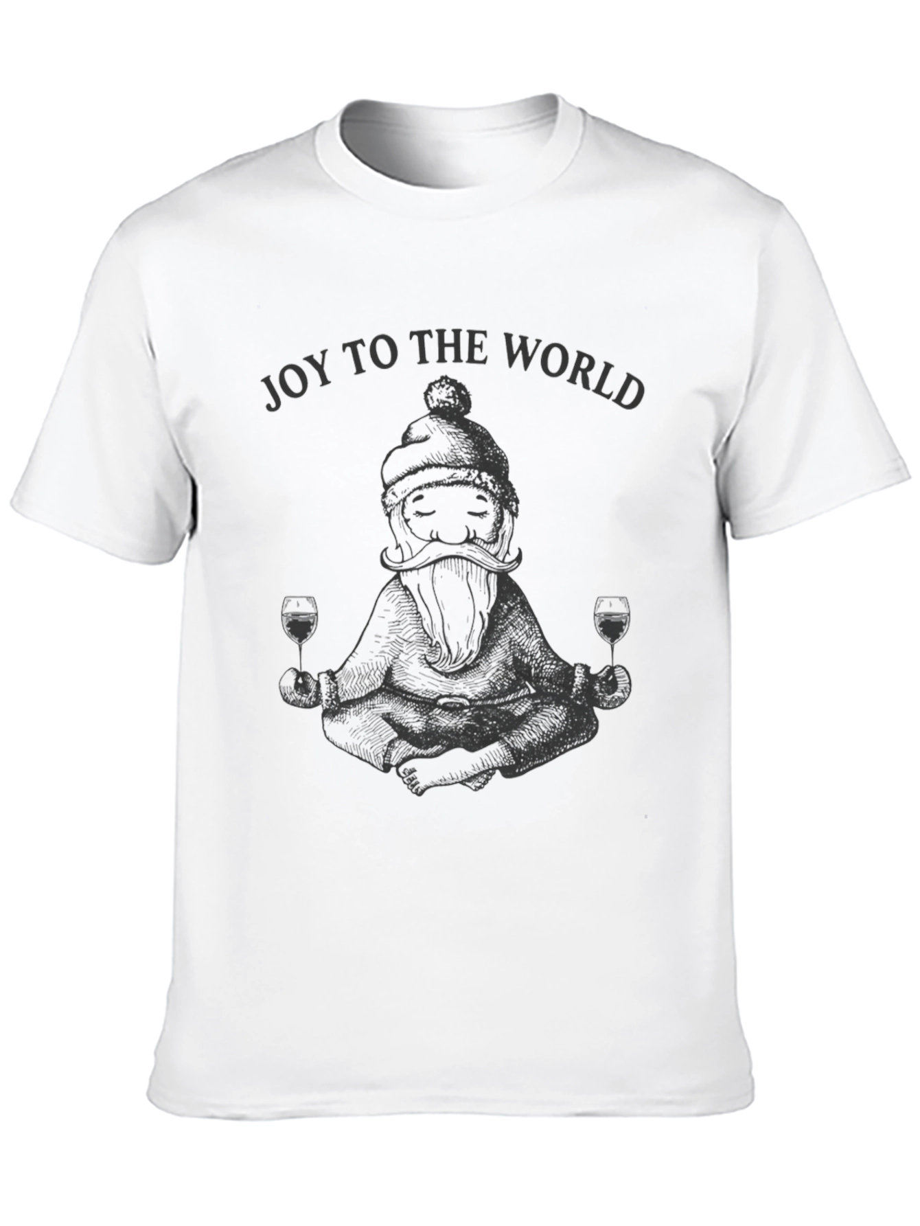 Joy To The World Santa T-Shirt