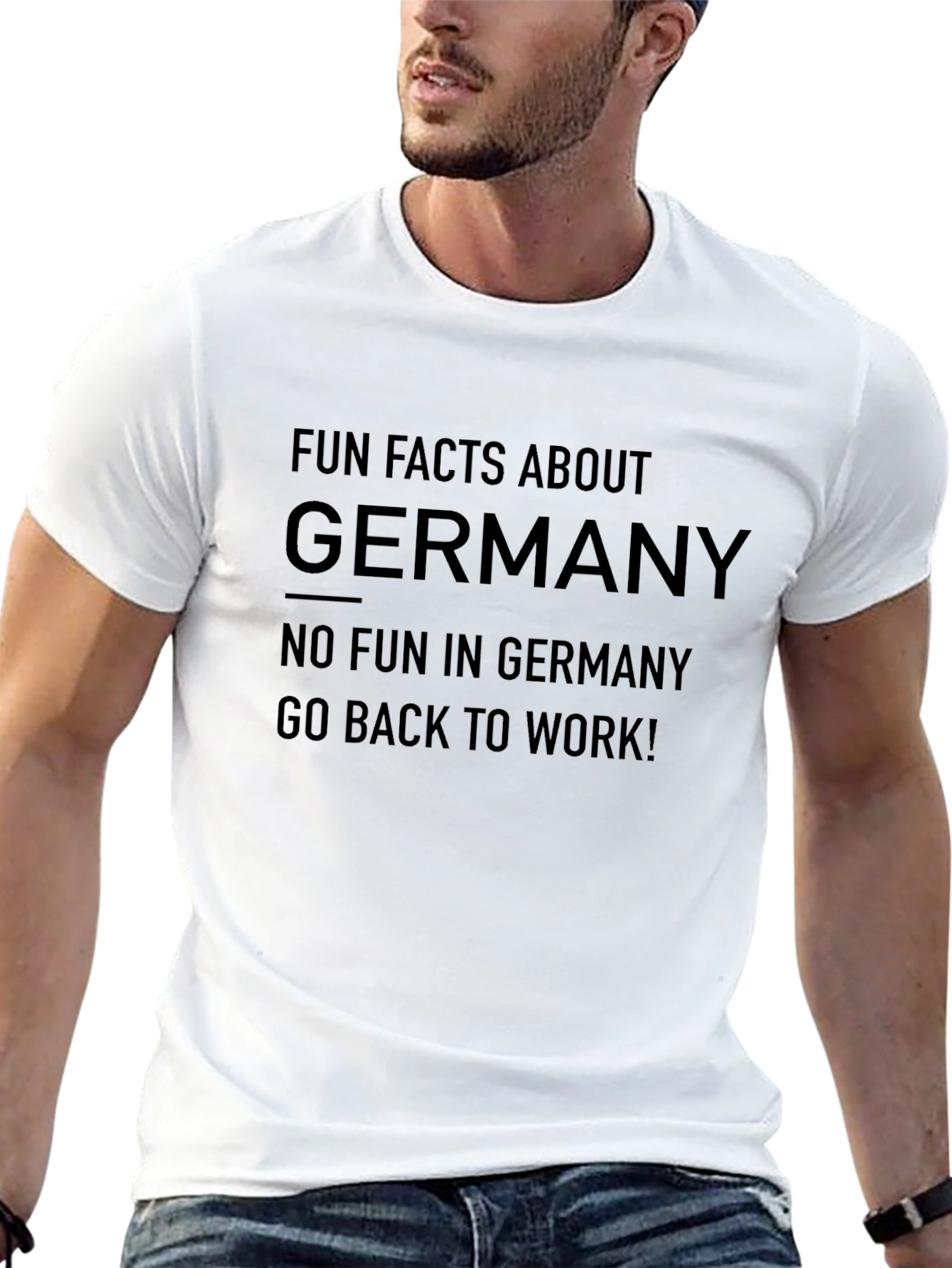 Fun Facts About Germany Graphic T-Shirt