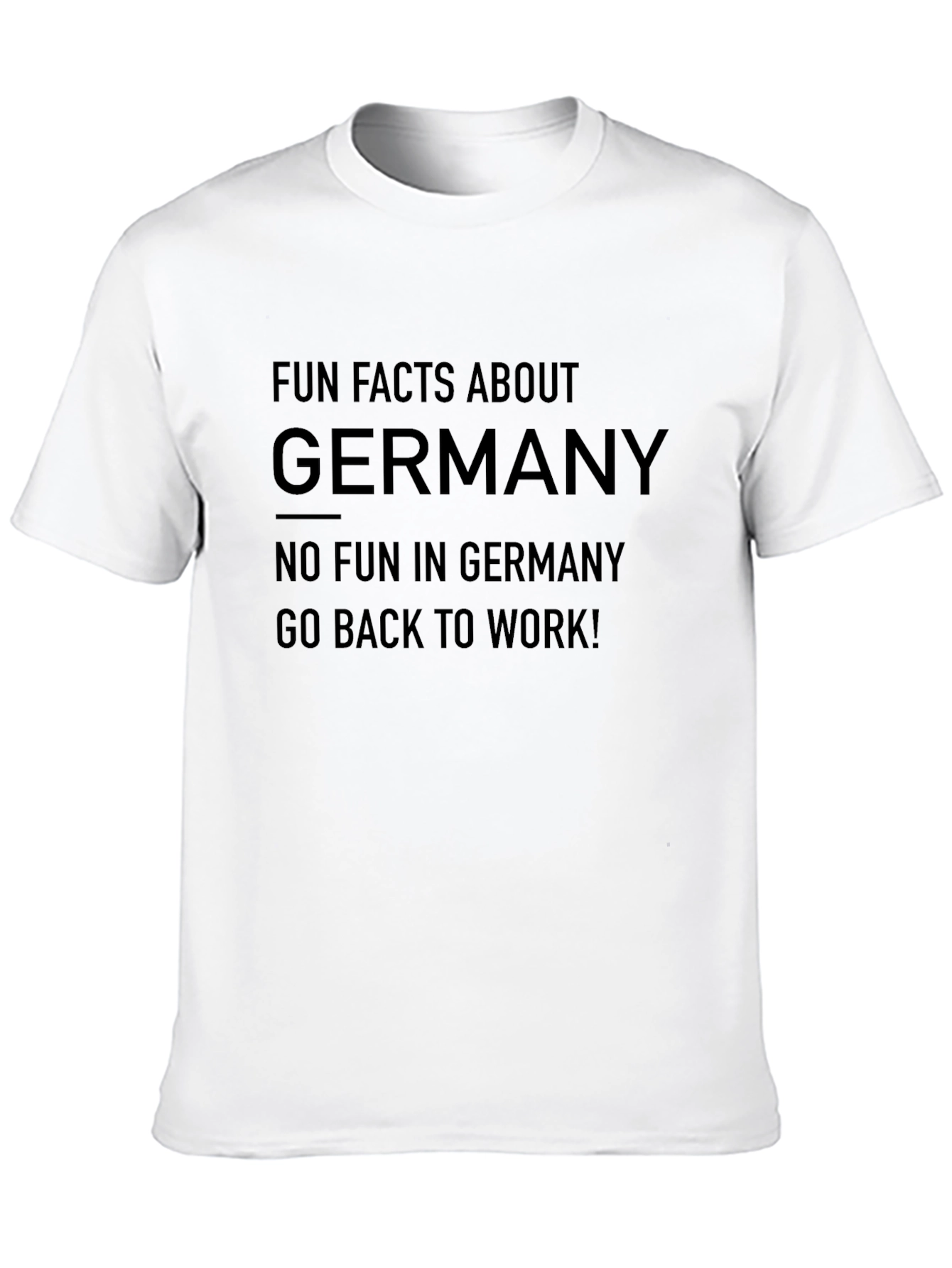Fun Facts About Germany Graphic T-Shirt