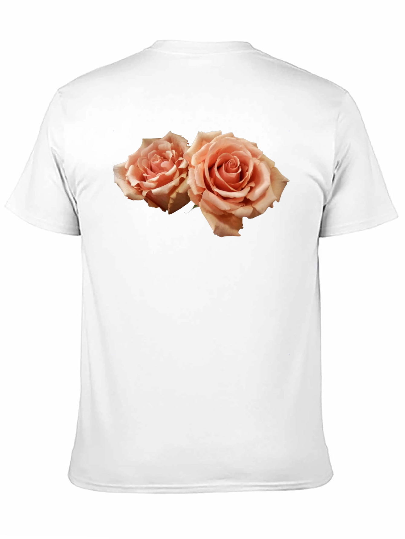 Floral Rose Graphic Tee - Soft & Stylish