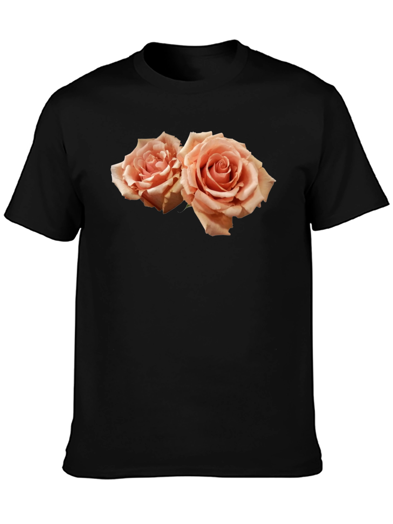 Floral Rose Graphic Tee - Soft & Stylish