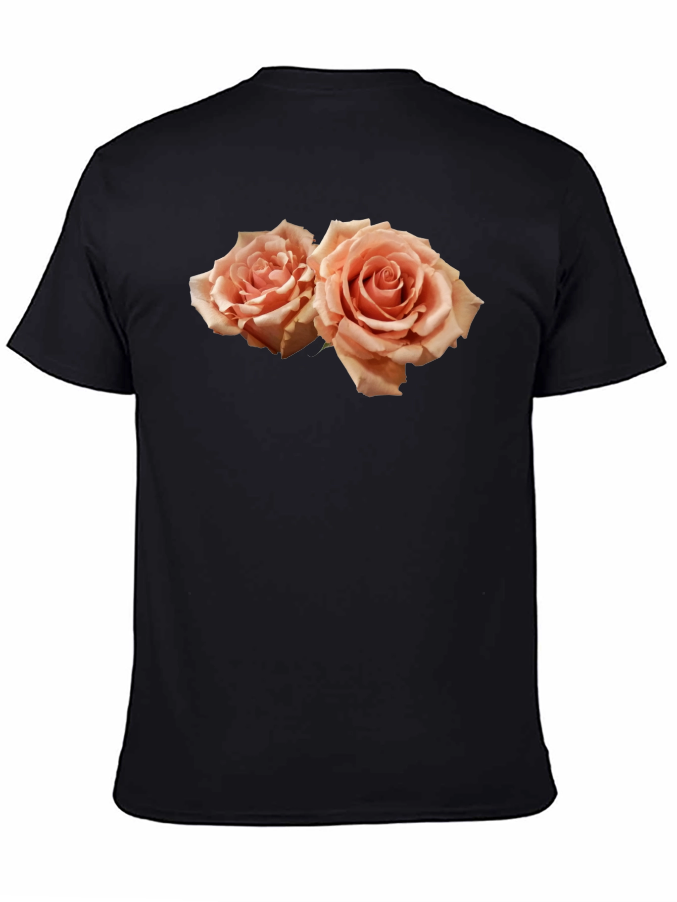 Floral Rose Graphic Tee - Soft & Stylish