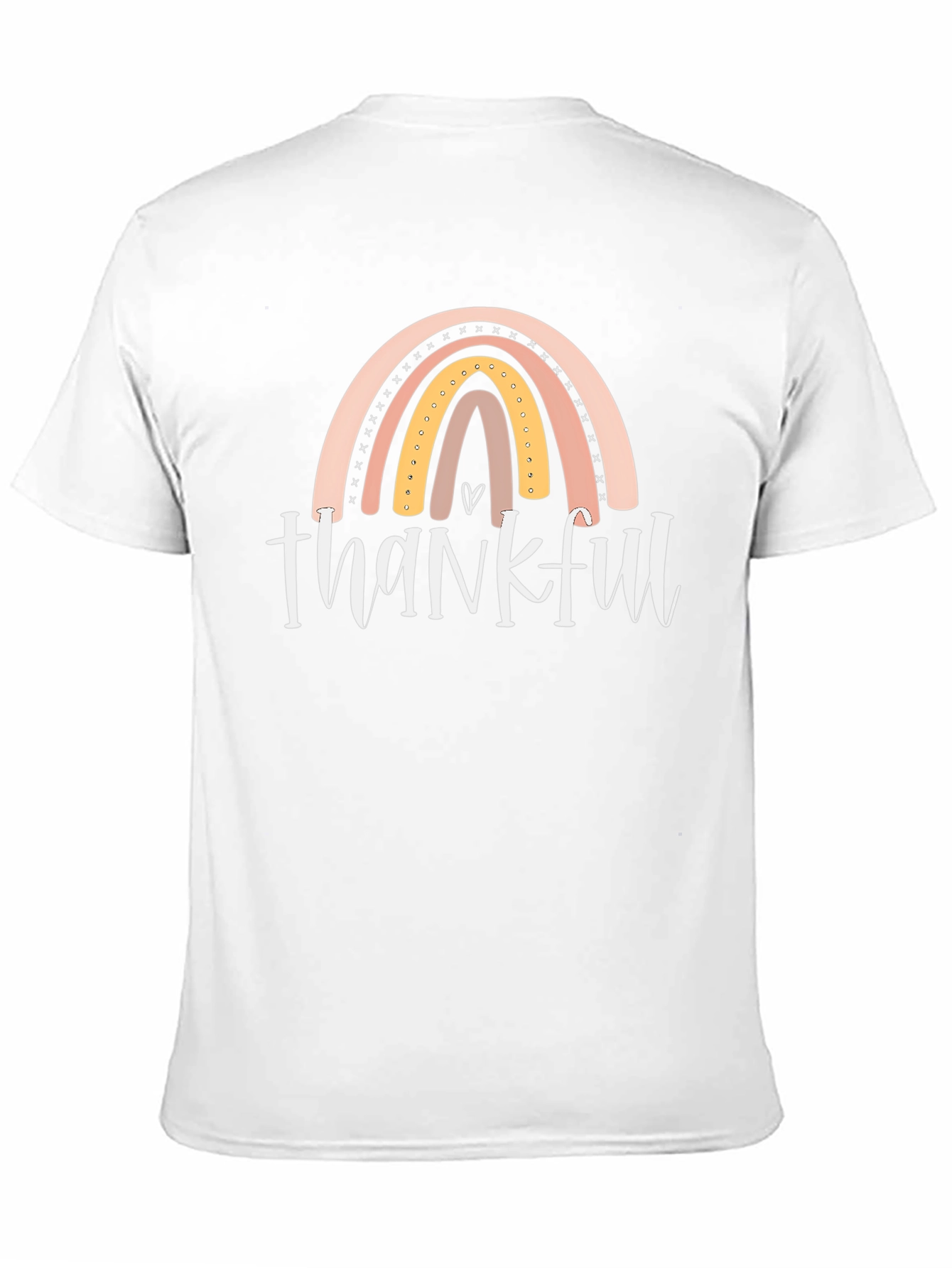 Thankful Rainbow Graphic T-Shirt