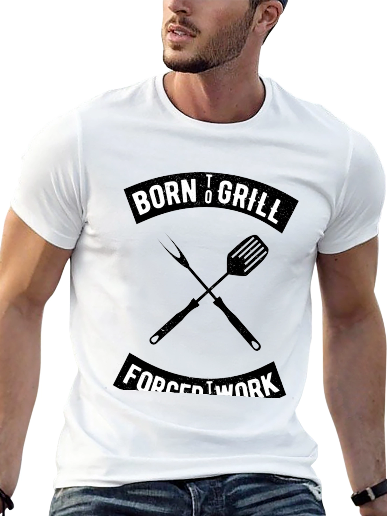 Born To Grill T-Shirt For Men