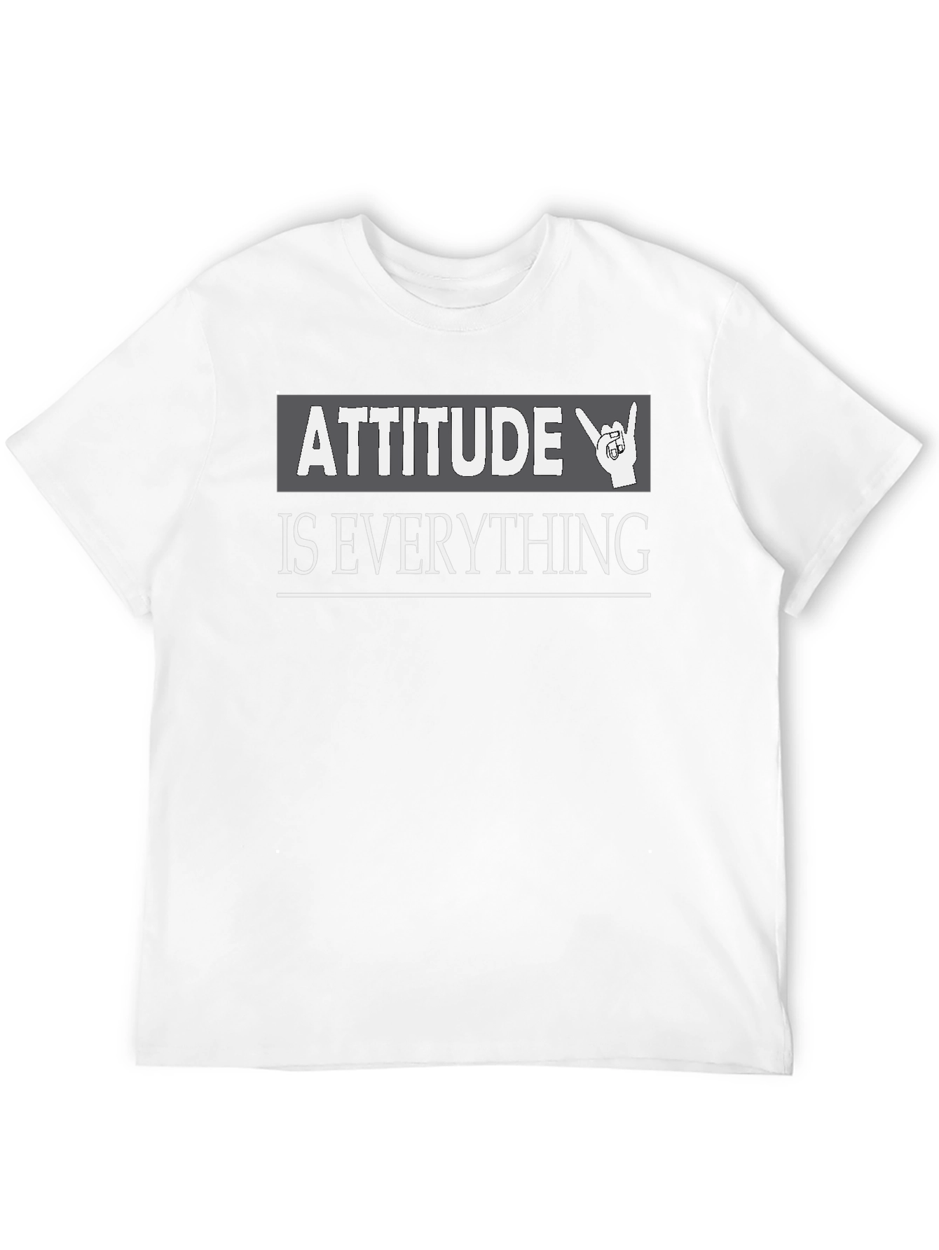 Attitude Is Everything Graphic T-Shirt