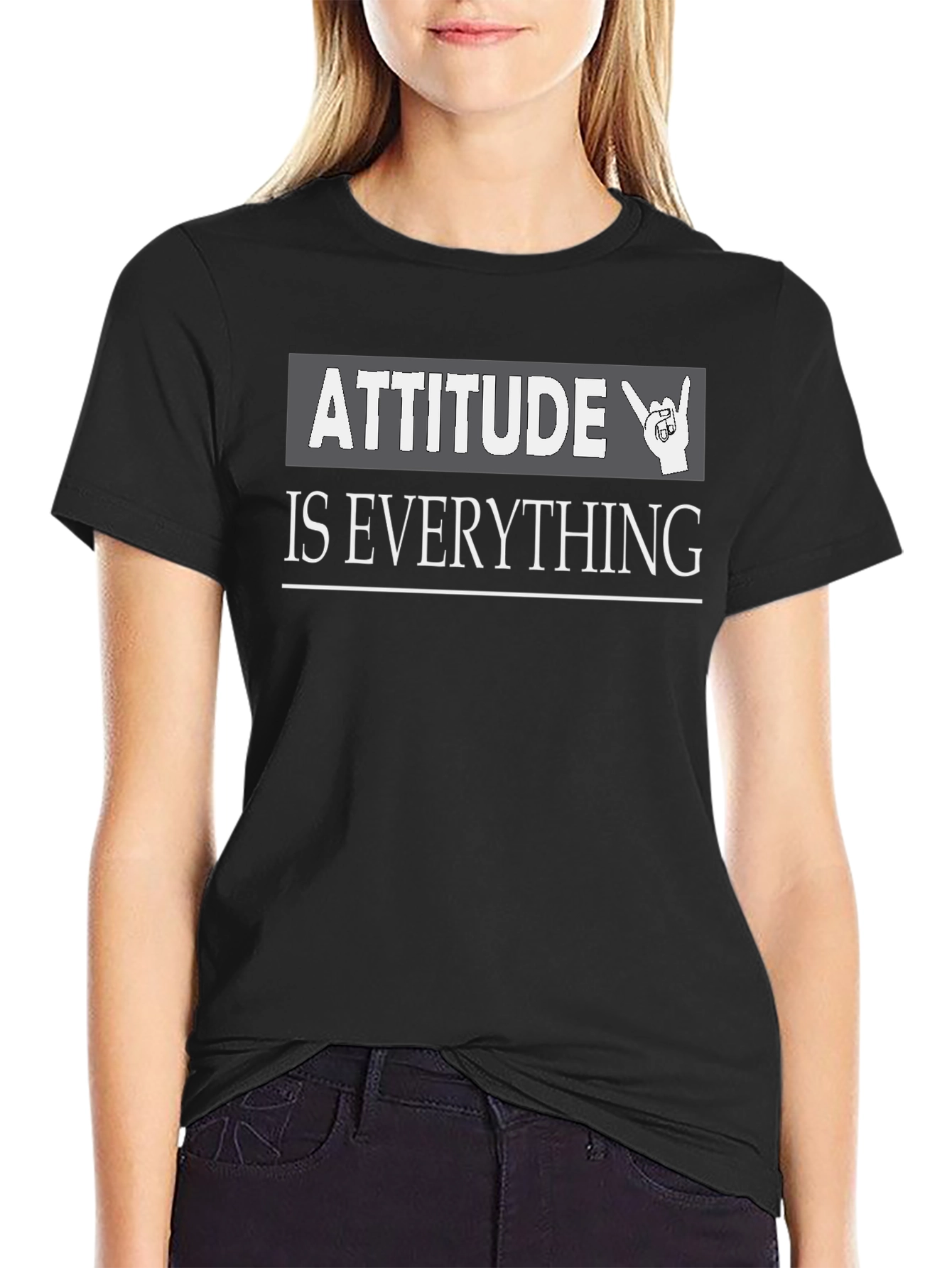 Attitude Is Everything Graphic T-Shirt