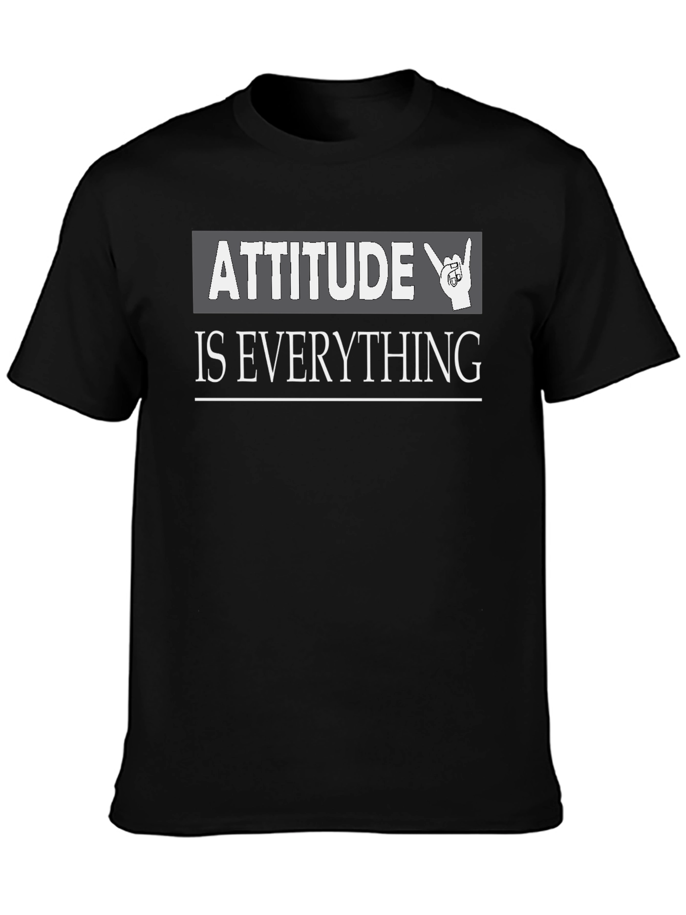 Attitude Is Everything Graphic T-Shirt
