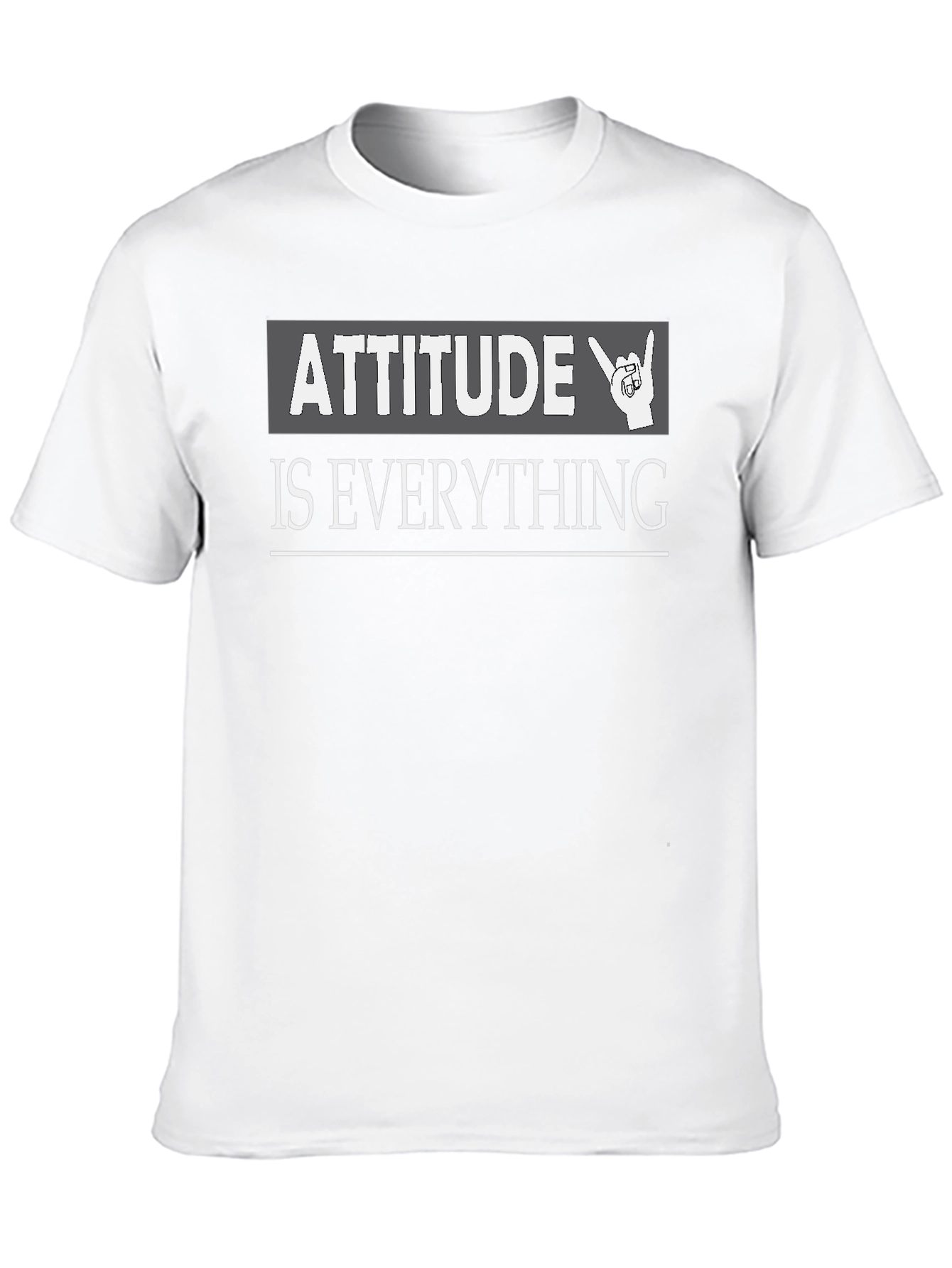 Attitude Is Everything Graphic T-Shirt