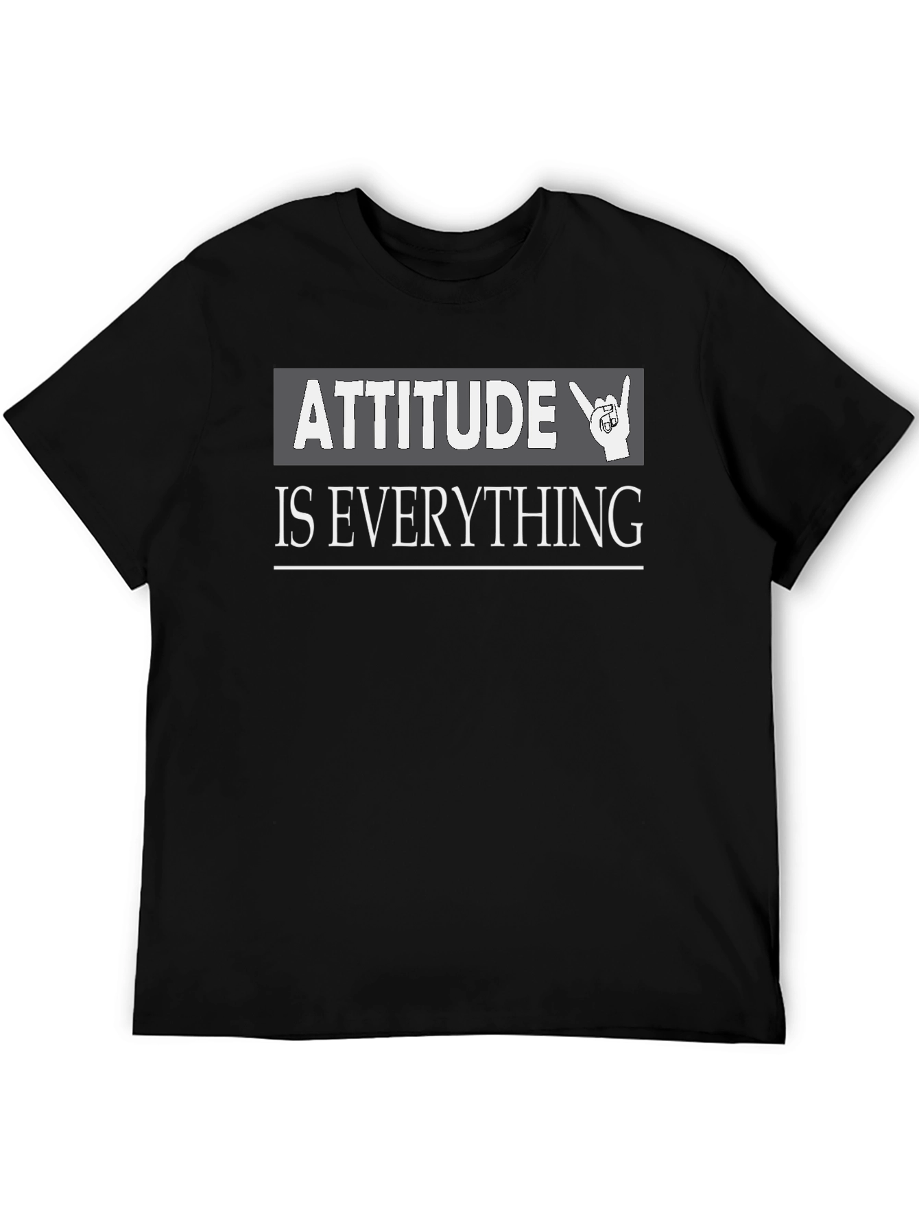 Attitude Is Everything Graphic T-Shirt