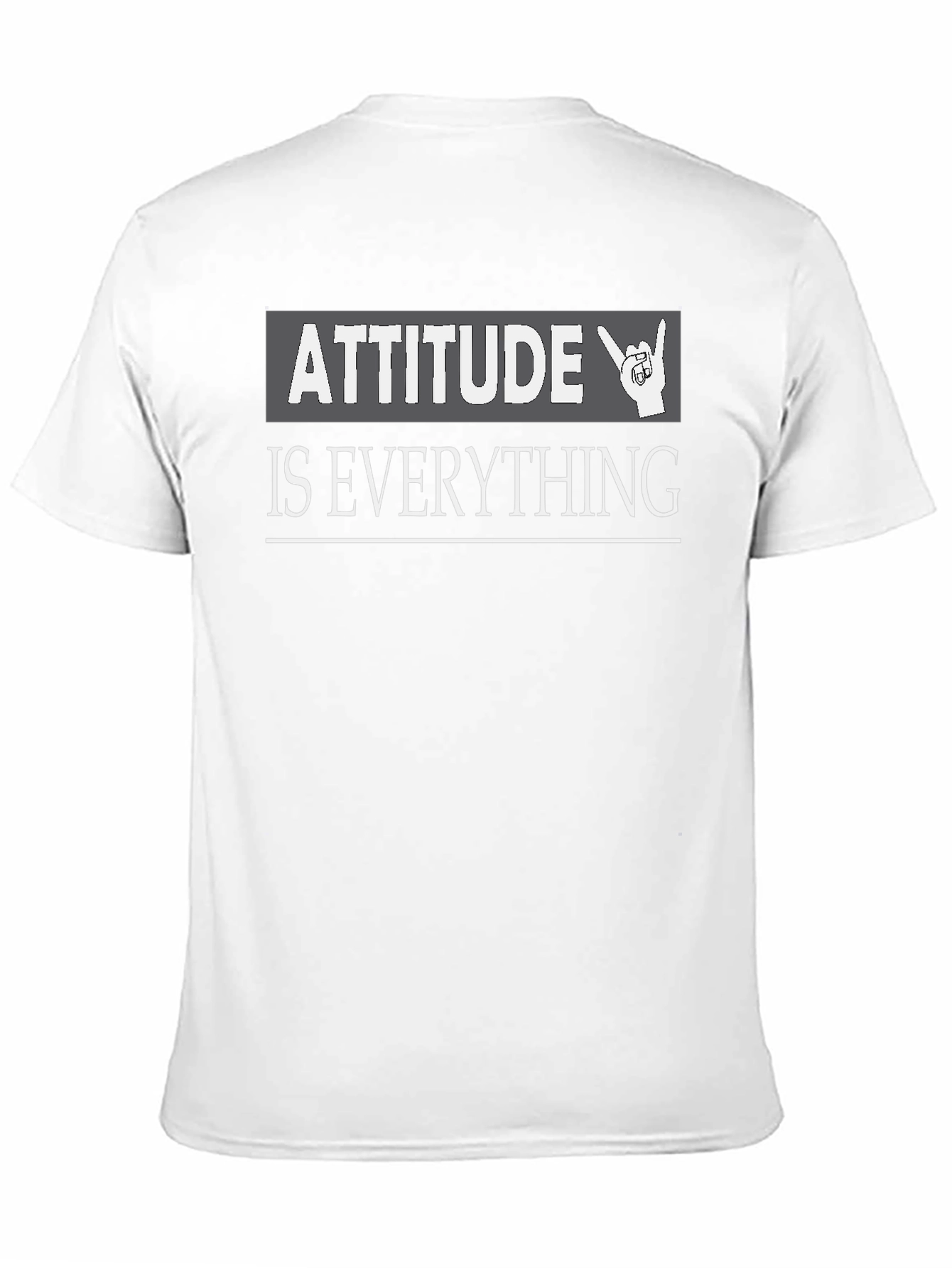 Attitude Is Everything Graphic T-Shirt