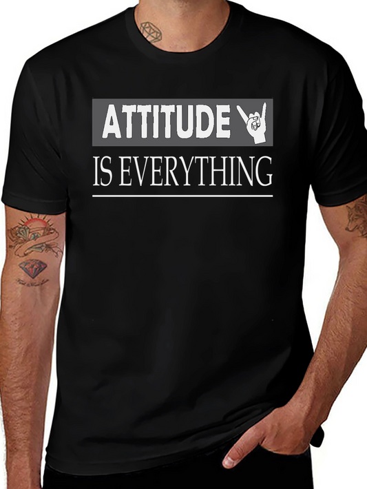 Attitude Is Everything Graphic T-Shirt