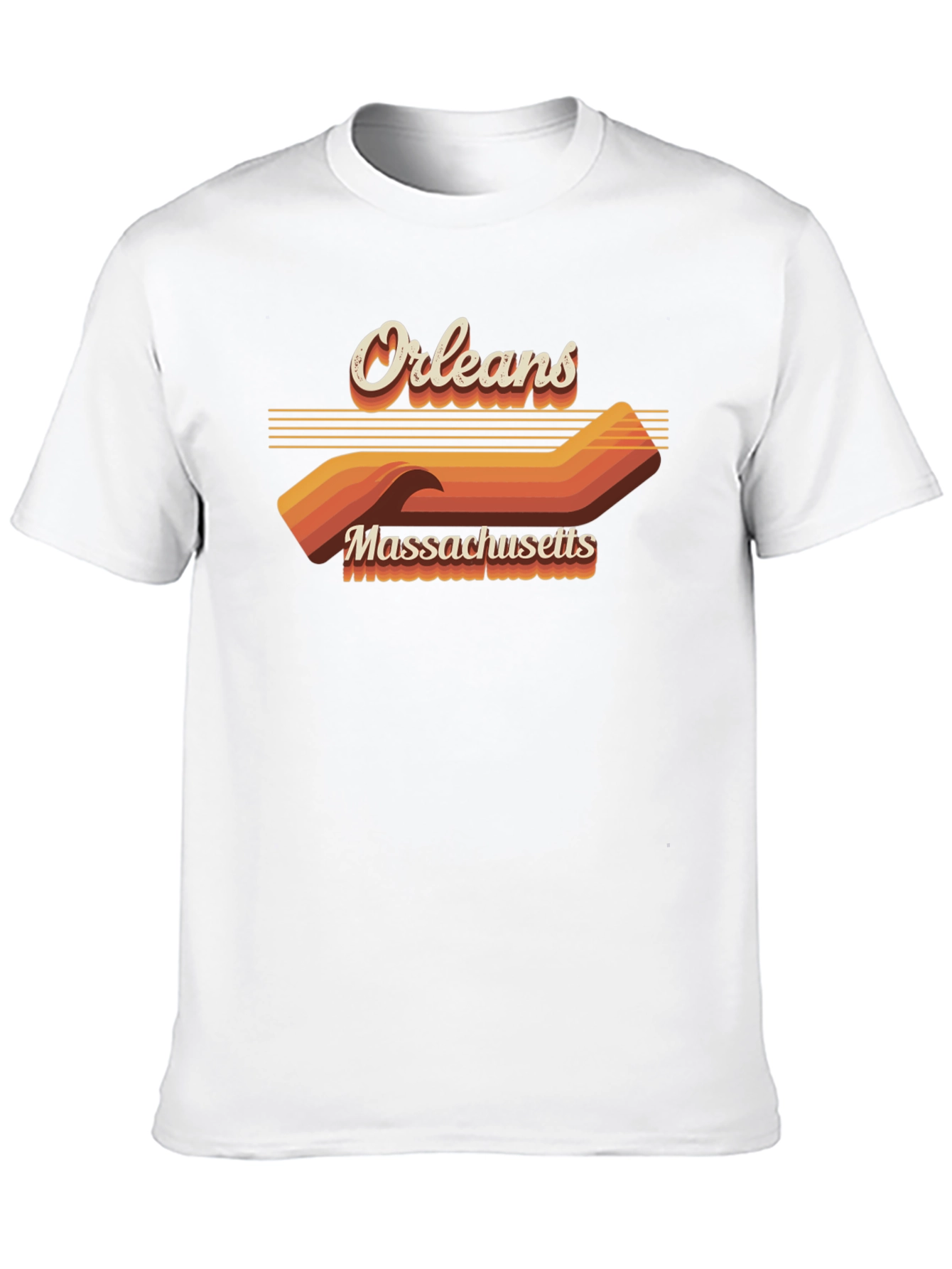 Orleans Massachusetts Retro Graphic T-Shirt
