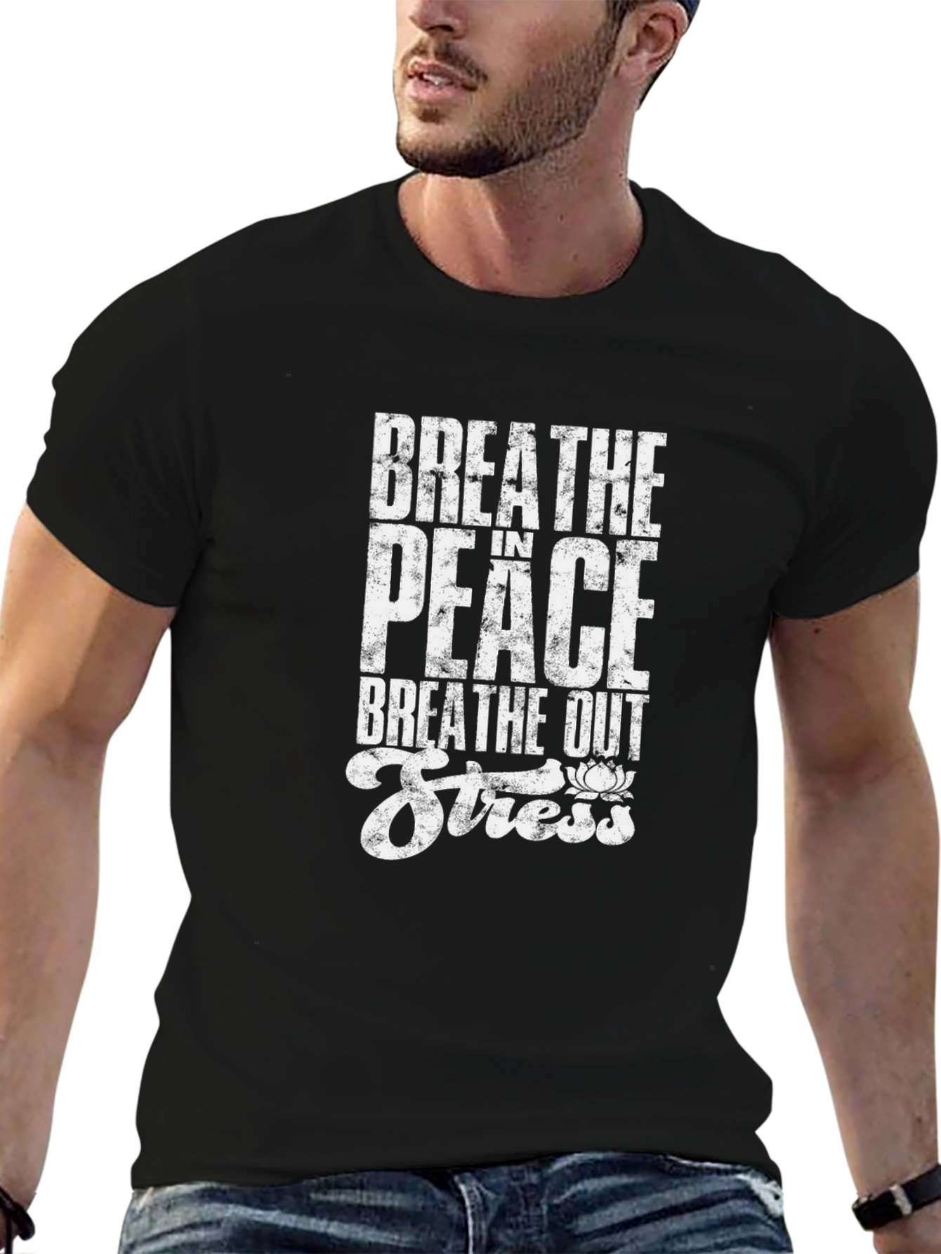 Breathe In Peace Graphic Tee