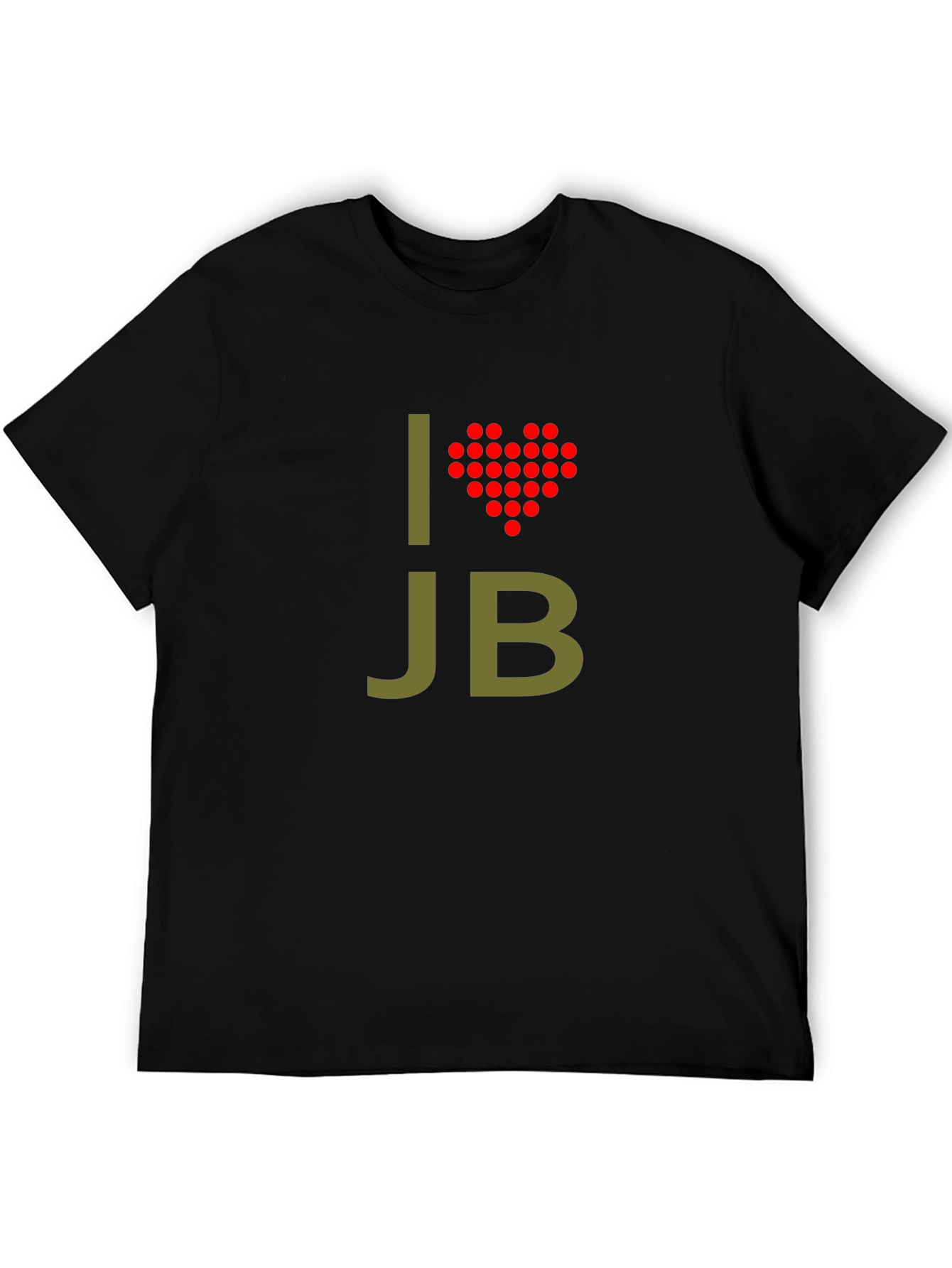 I Heart JB Black T-Shirt