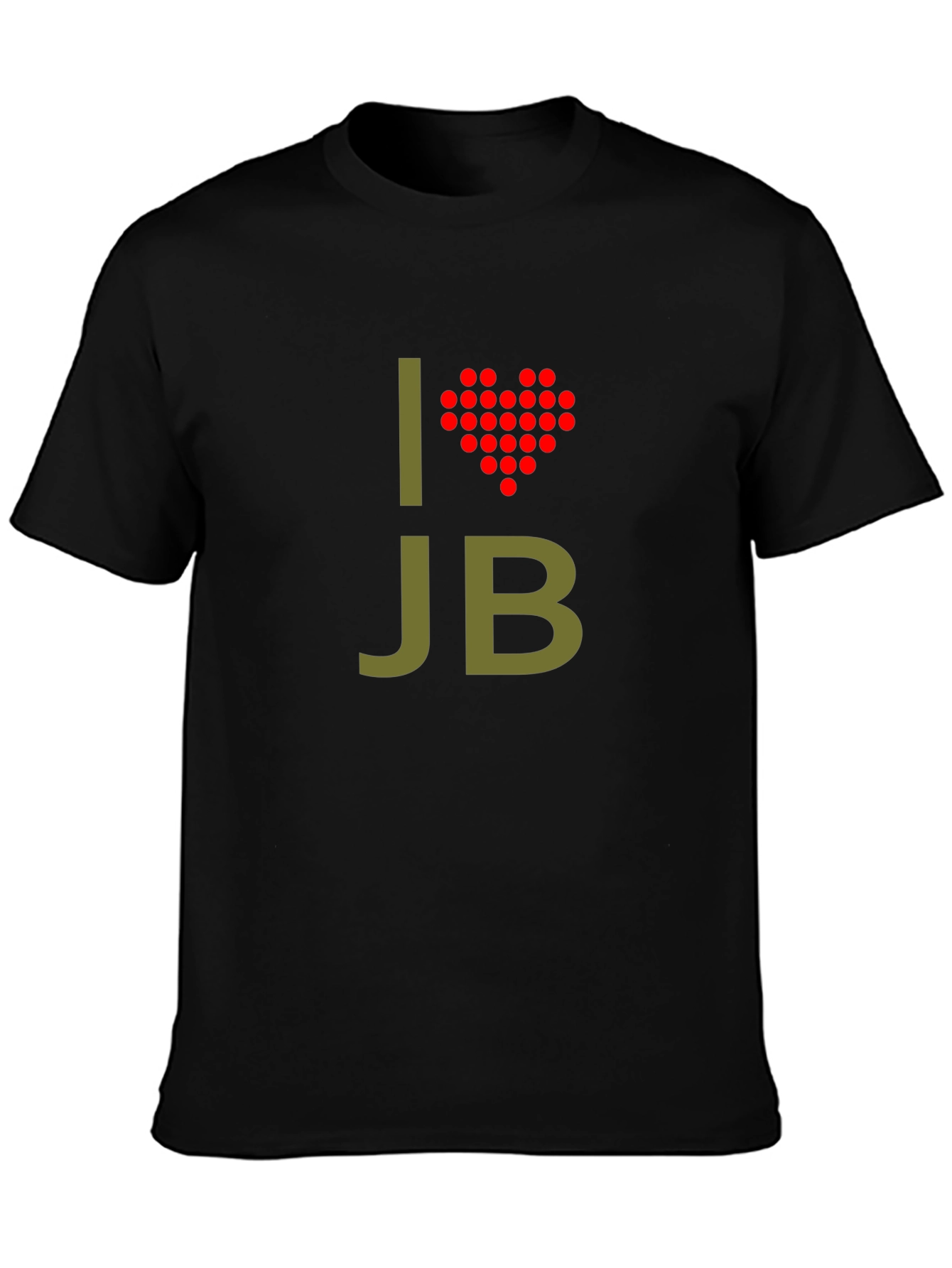 I Heart JB Black T-Shirt