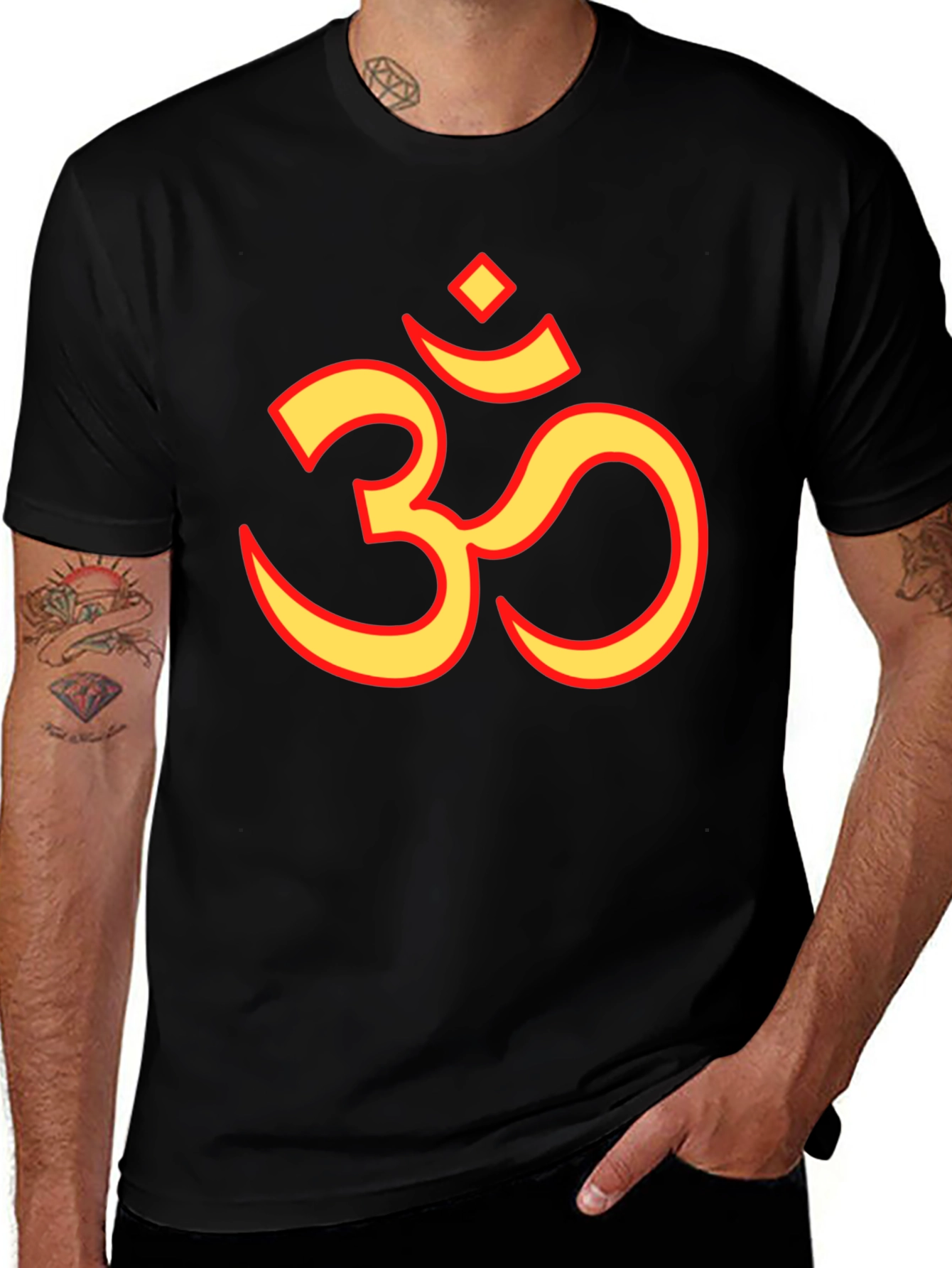 Om Symbol T-Shirt - Stylish Yoga & Meditation Tee