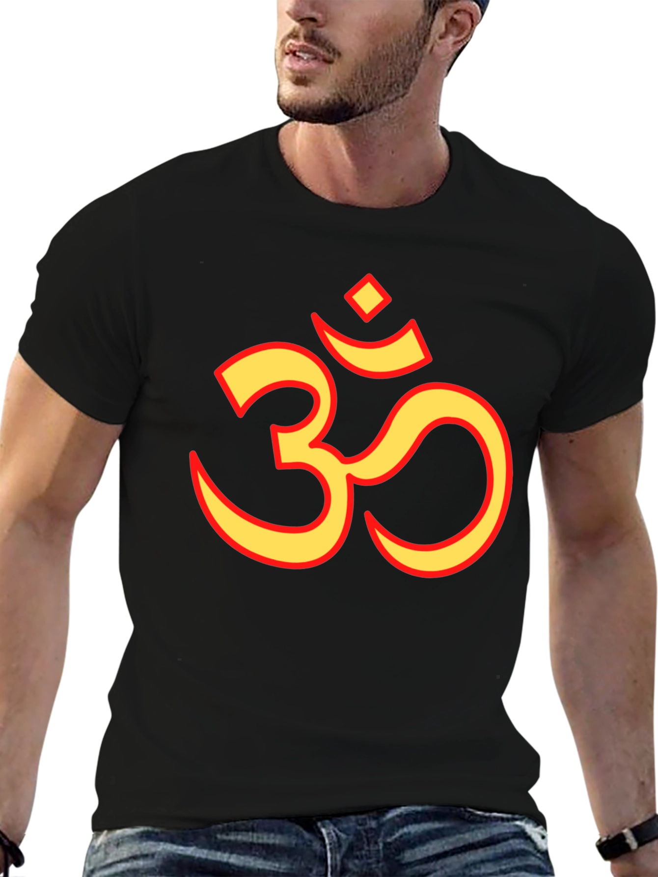 Om Symbol T-Shirt - Stylish Yoga & Meditation Tee