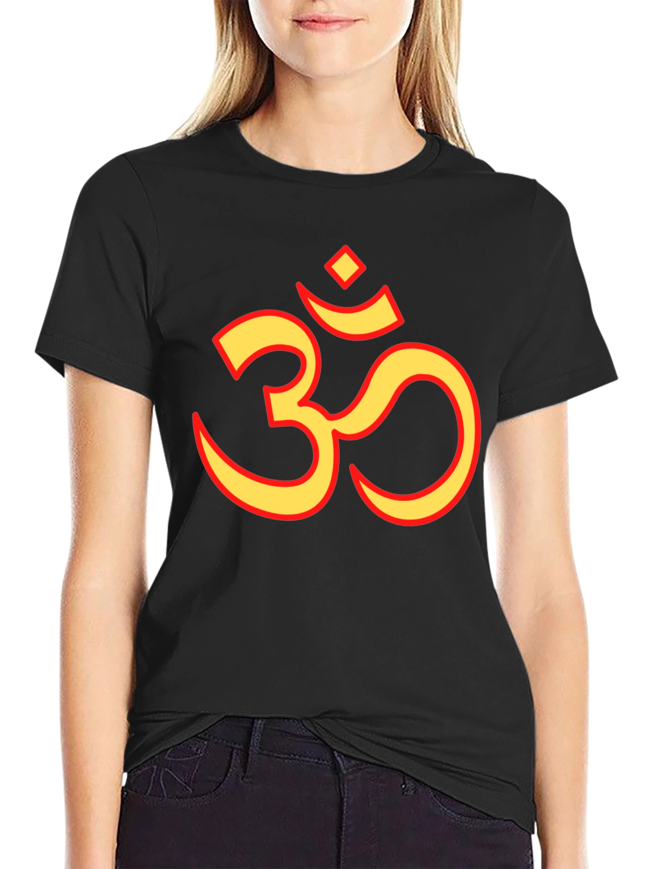 Om Symbol T-Shirt - Stylish Yoga & Meditation Tee