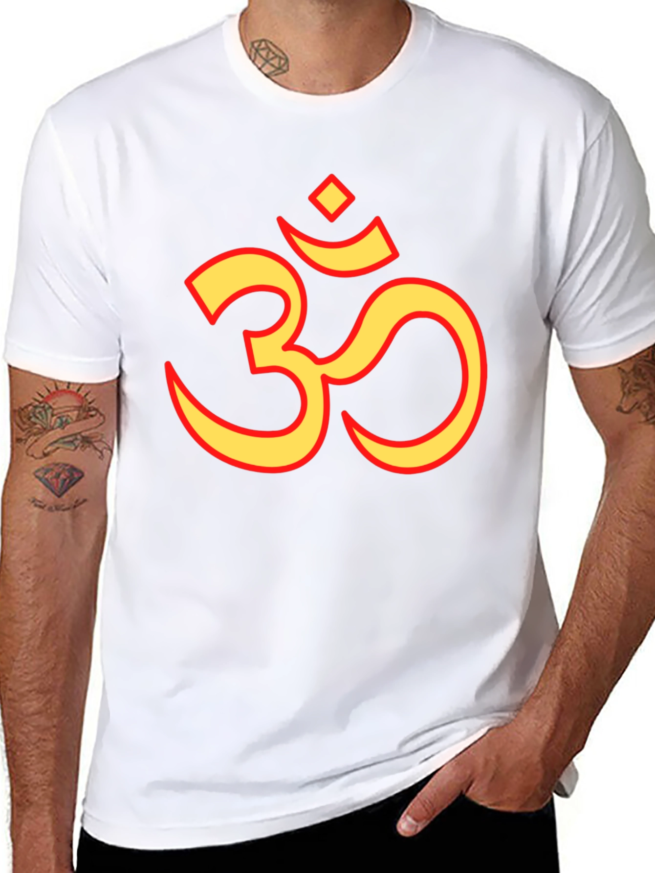 Om Symbol T-Shirt - Stylish Yoga & Meditation Tee