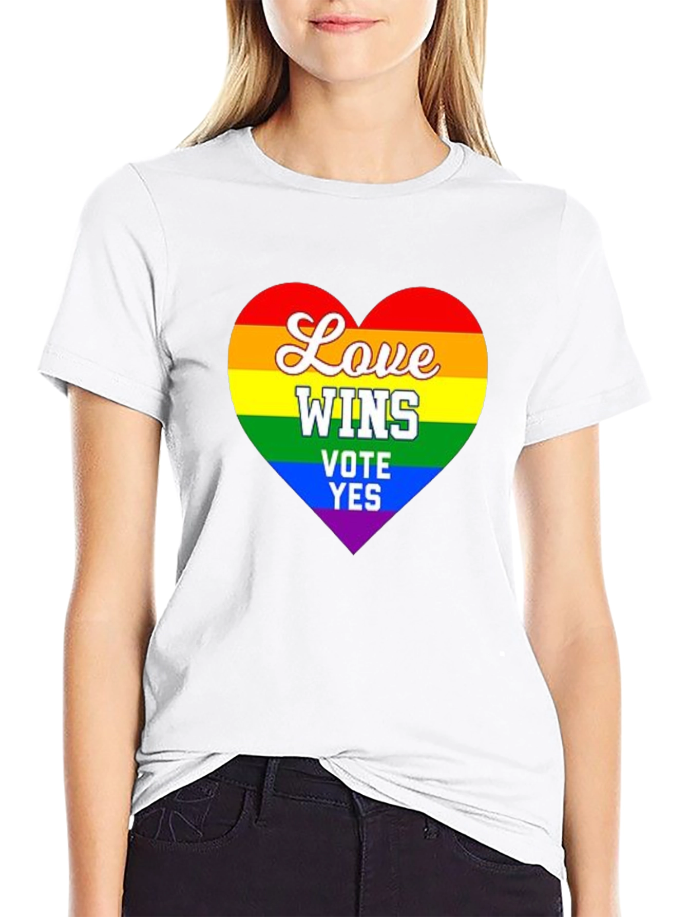 Love Wins Rainbow Pride T-Shirt