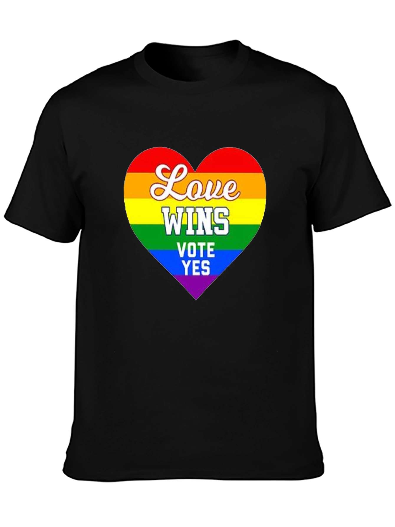 Love Wins Rainbow Pride T-Shirt
