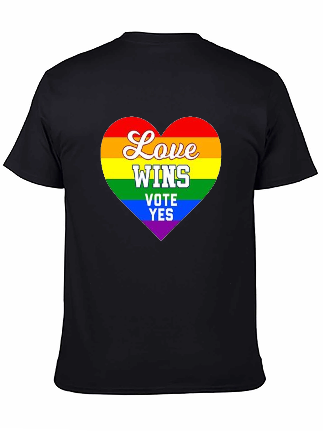 Love Wins Rainbow Pride T-Shirt