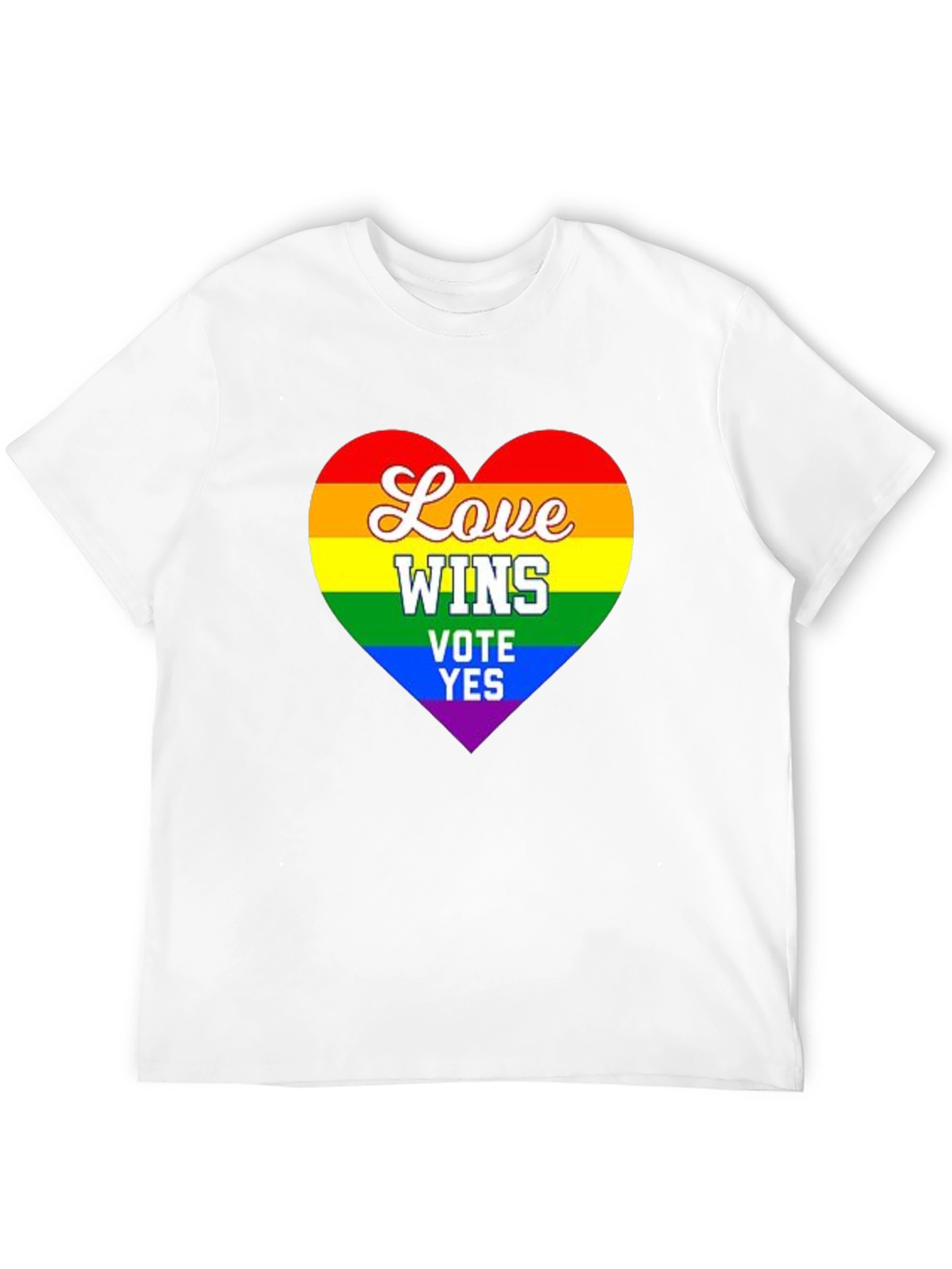 Love Wins Rainbow Pride T-Shirt