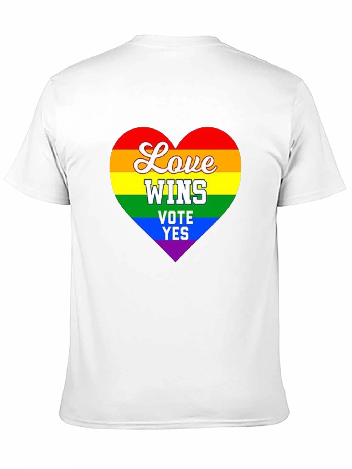 Love Wins Rainbow Pride T-Shirt