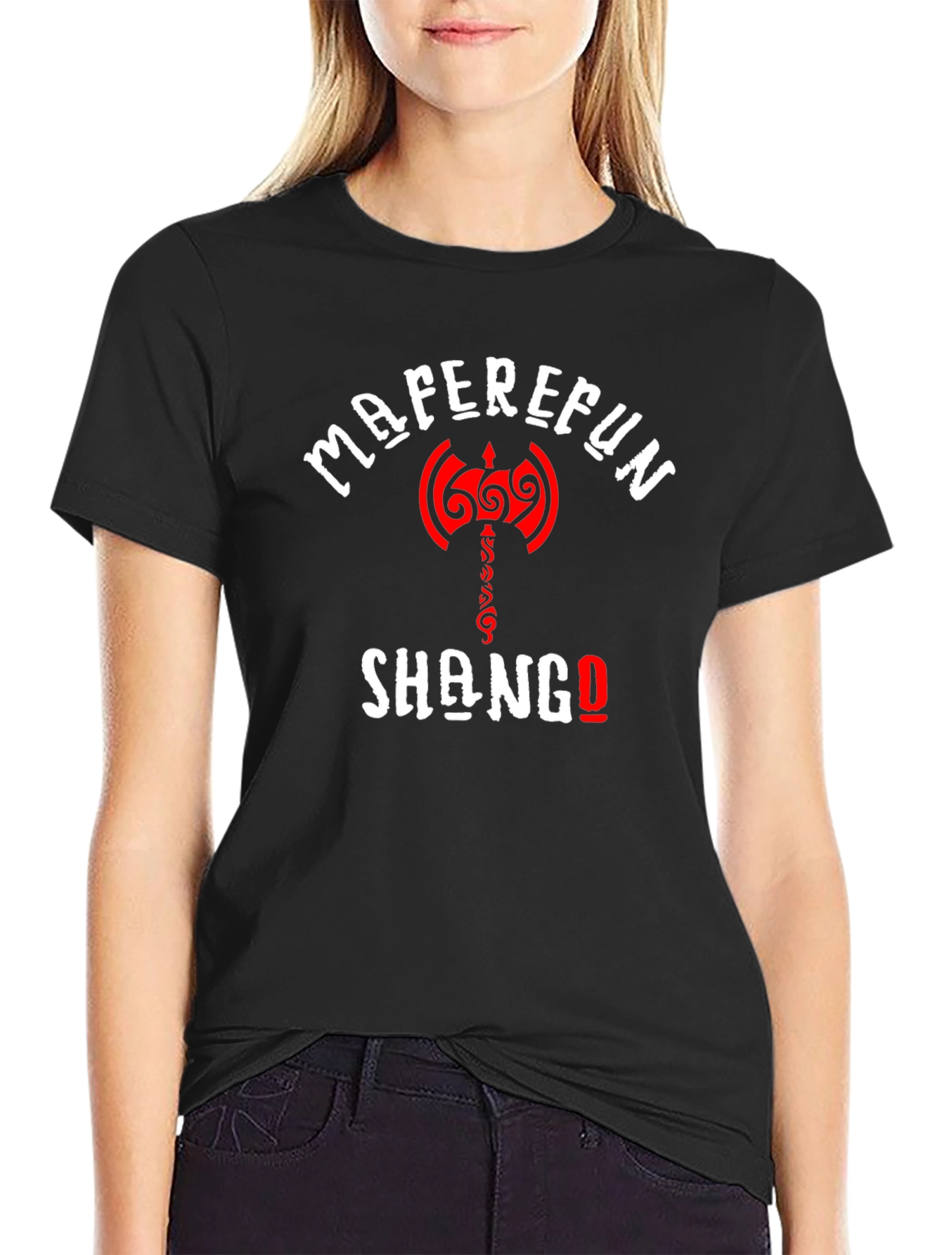 Maferefun Shango T-Shirt - Afro-Caribbean Orisha