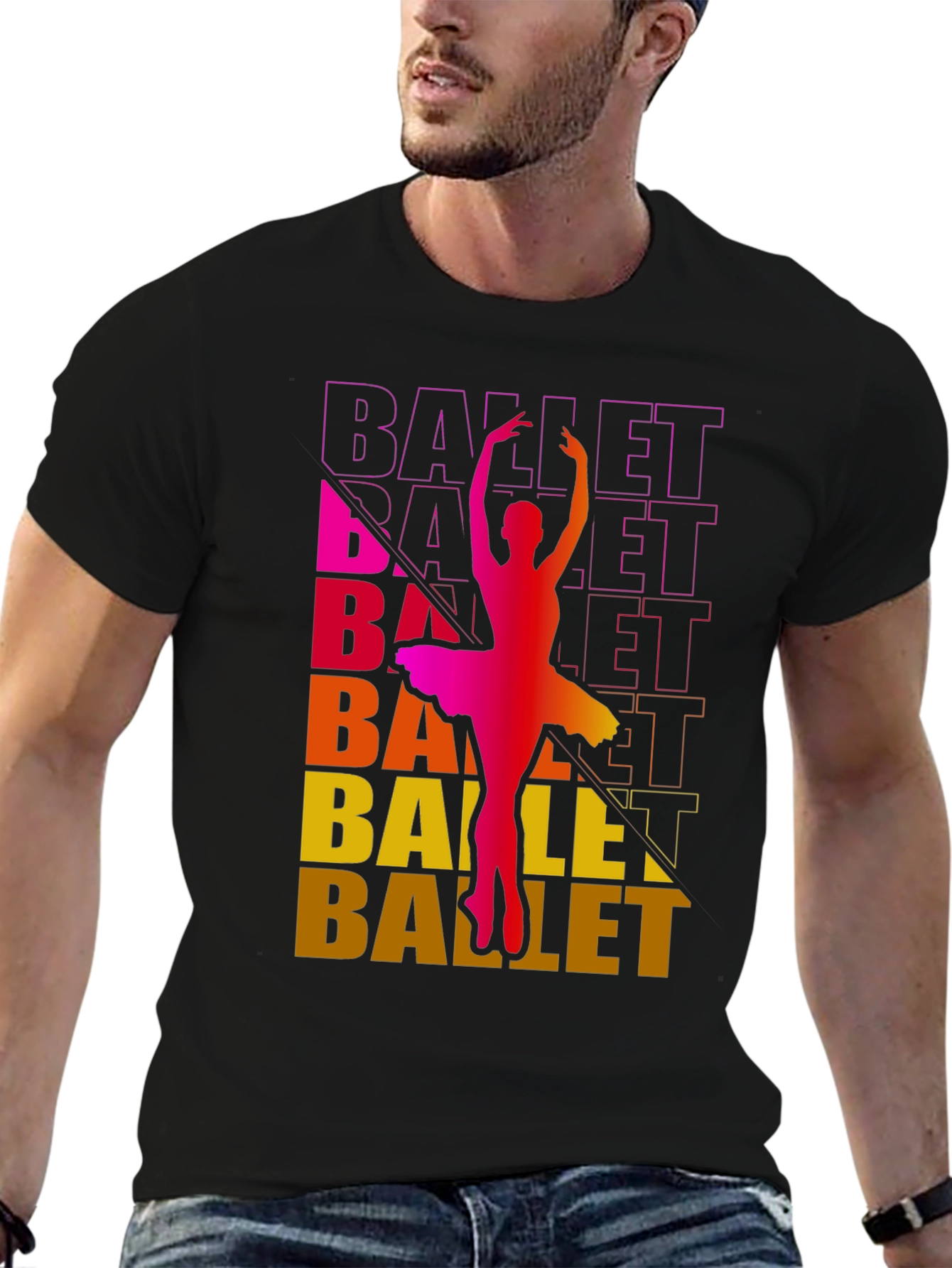 Ballet Dancer Graphic Tee - Stylish and Comfortable