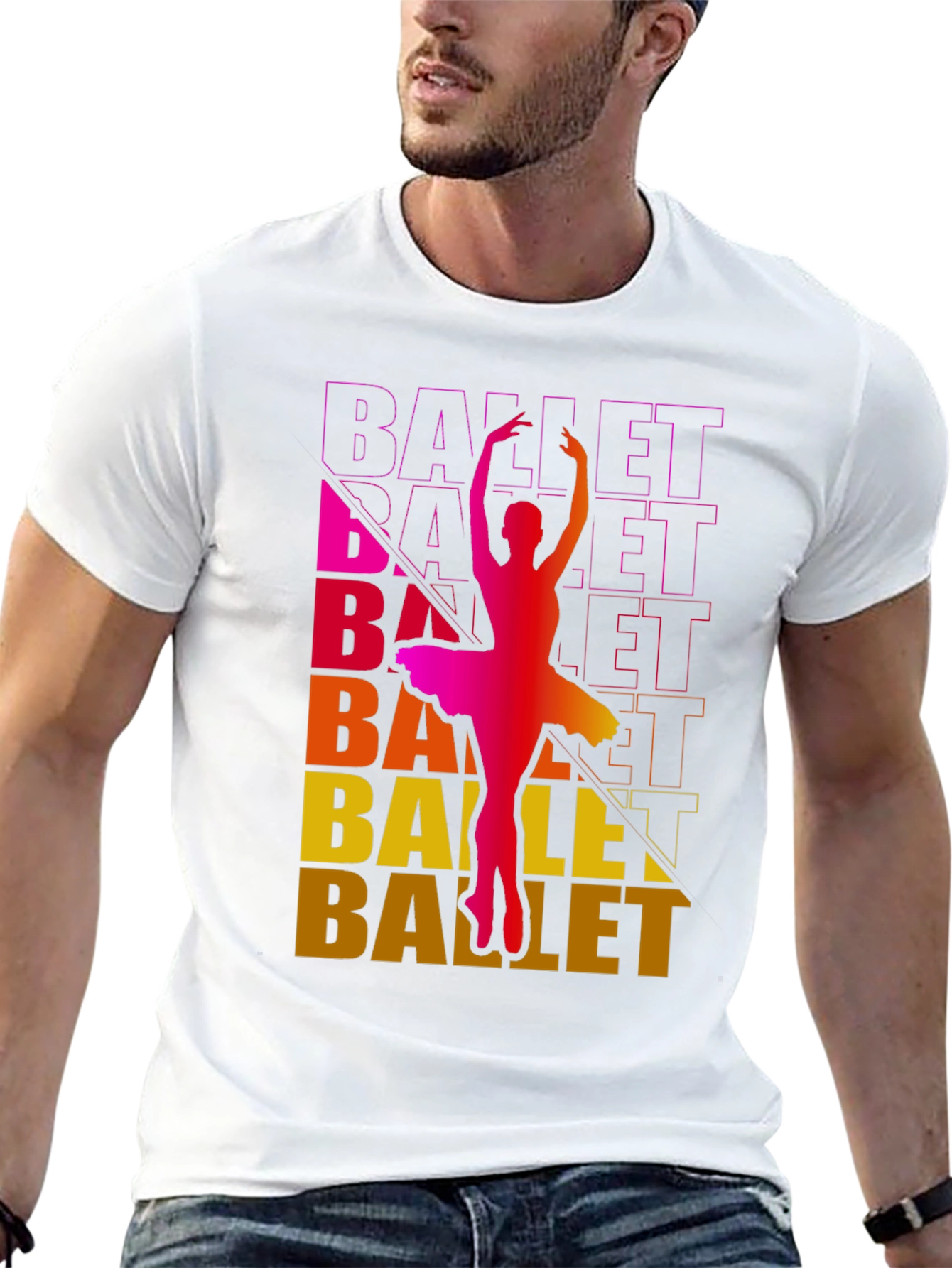 Ballet Dancer Graphic Tee - Stylish and Comfortable