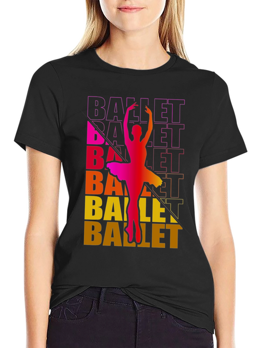 Ballet Dancer Graphic Tee - Stylish and Comfortable