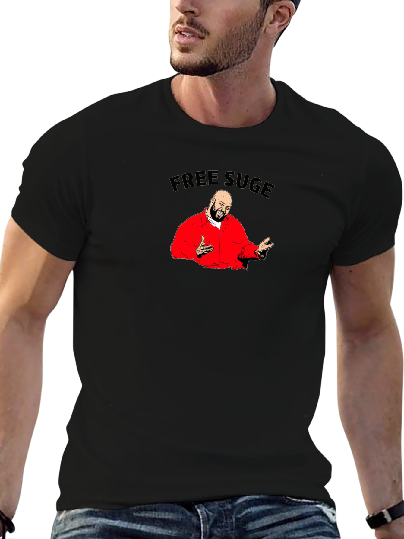 Free Suge Black T-Shirt