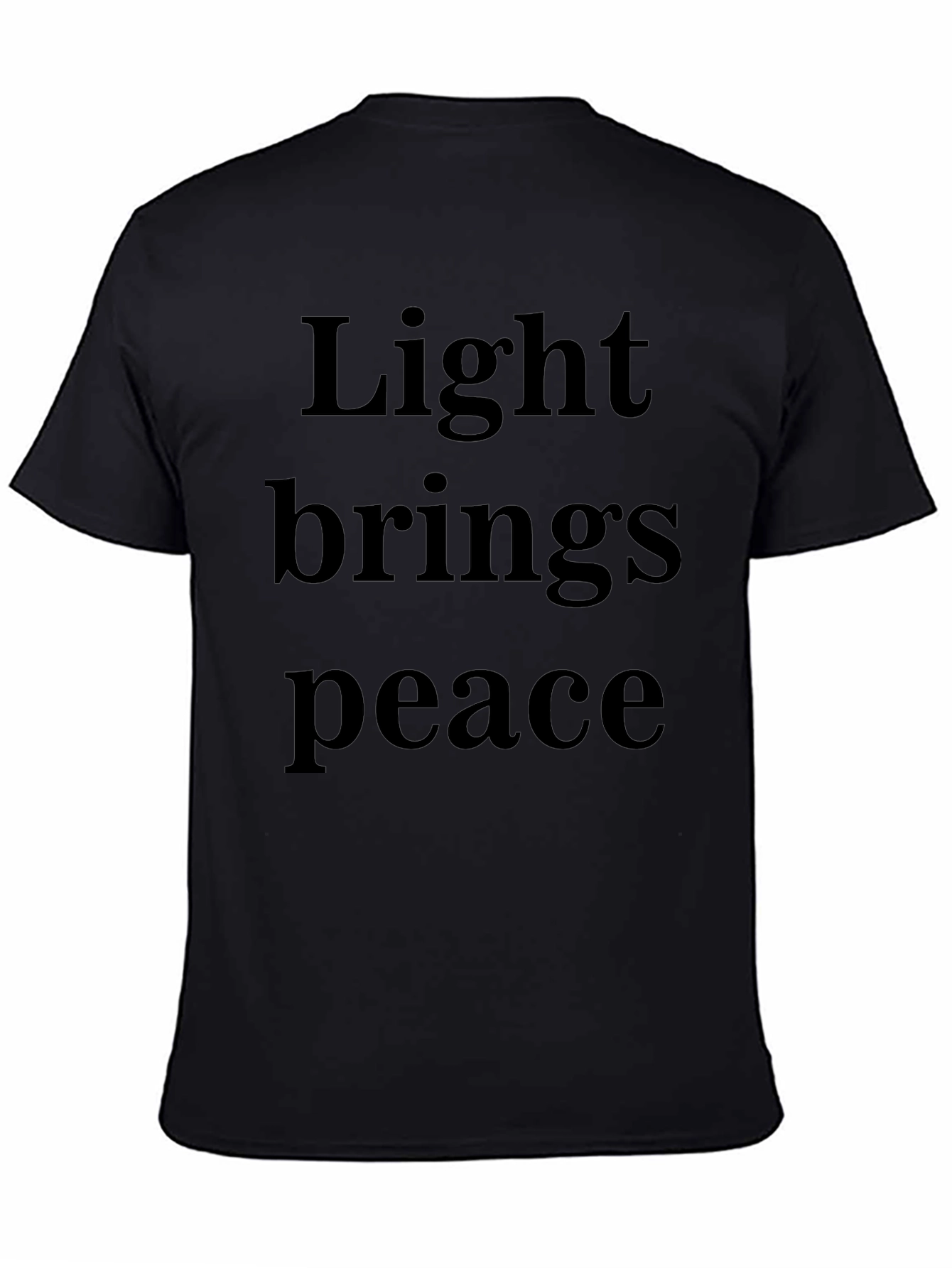 Light Brings Peace Graphic T-Shirt - Unisex