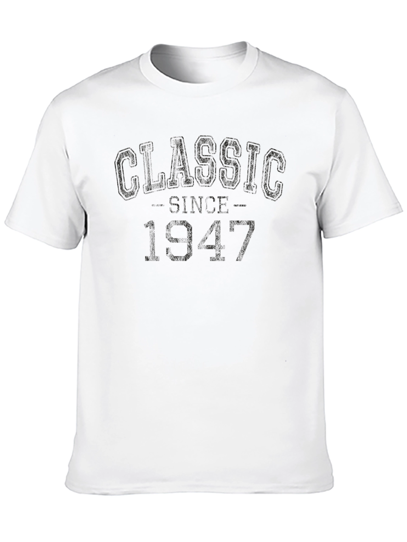 Classic Fit Black Graphic Tee