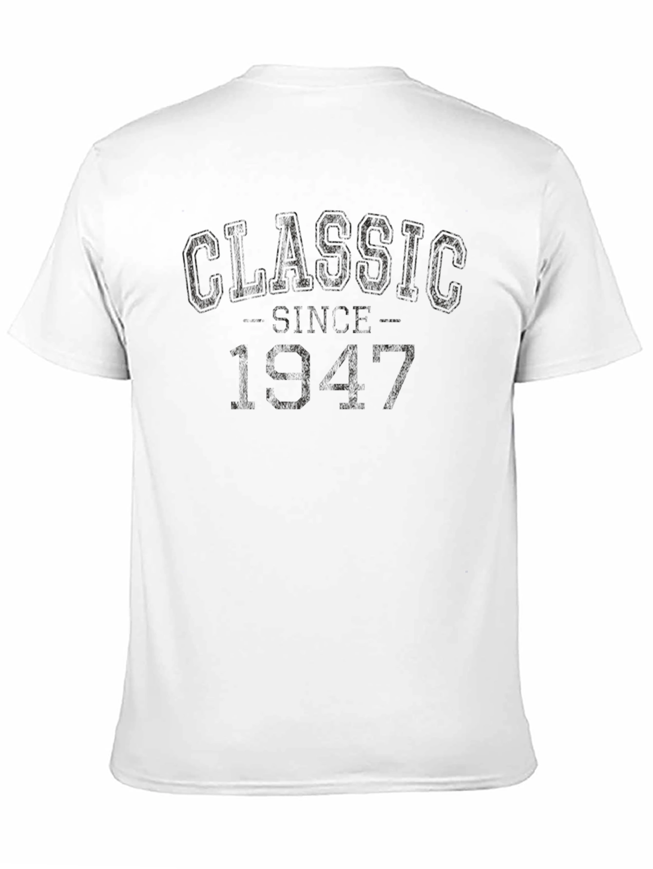 Classic Fit Black Graphic Tee