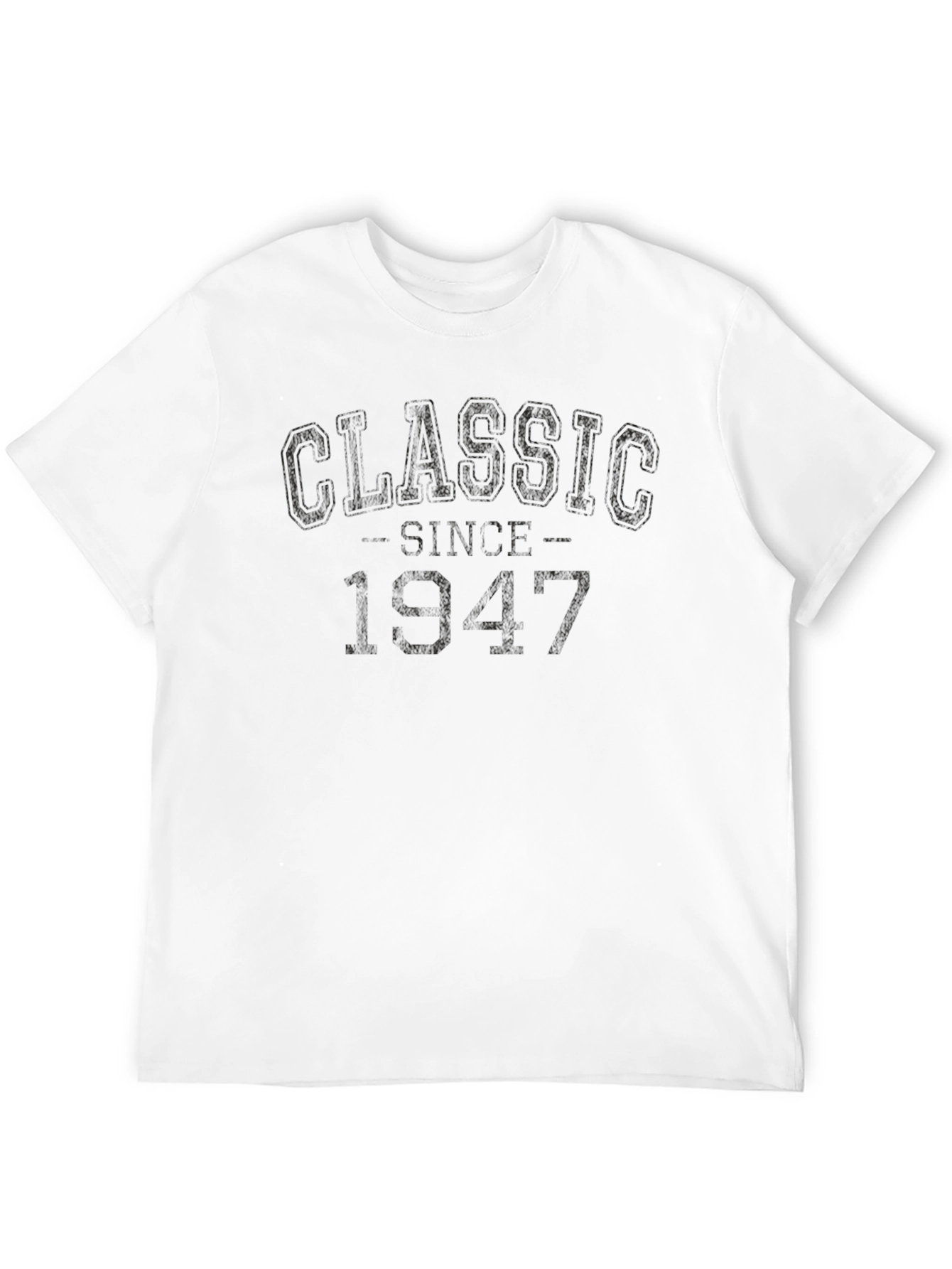 Classic Fit Black Graphic Tee