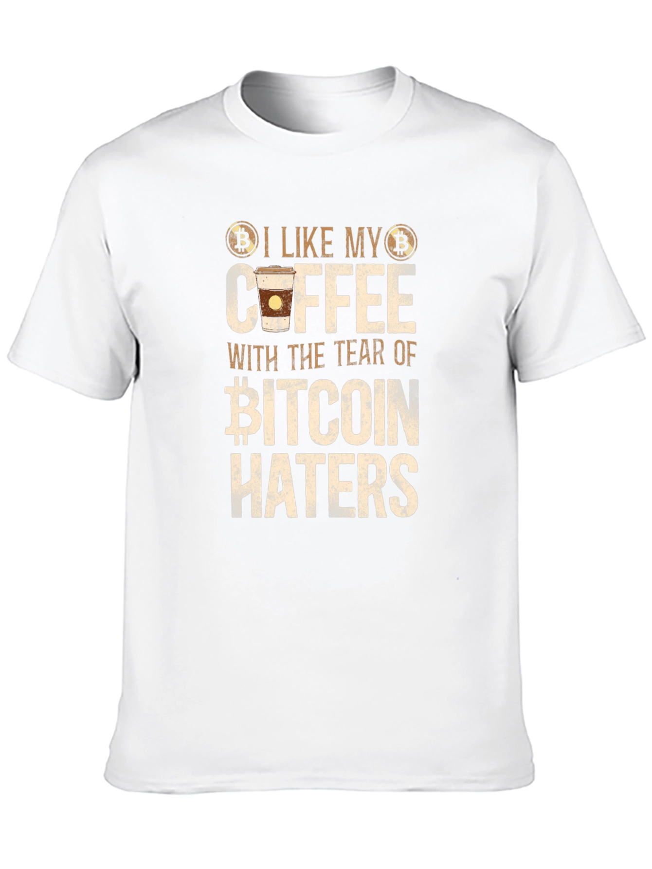 Bitcoin Haters Coffee T-Shirt