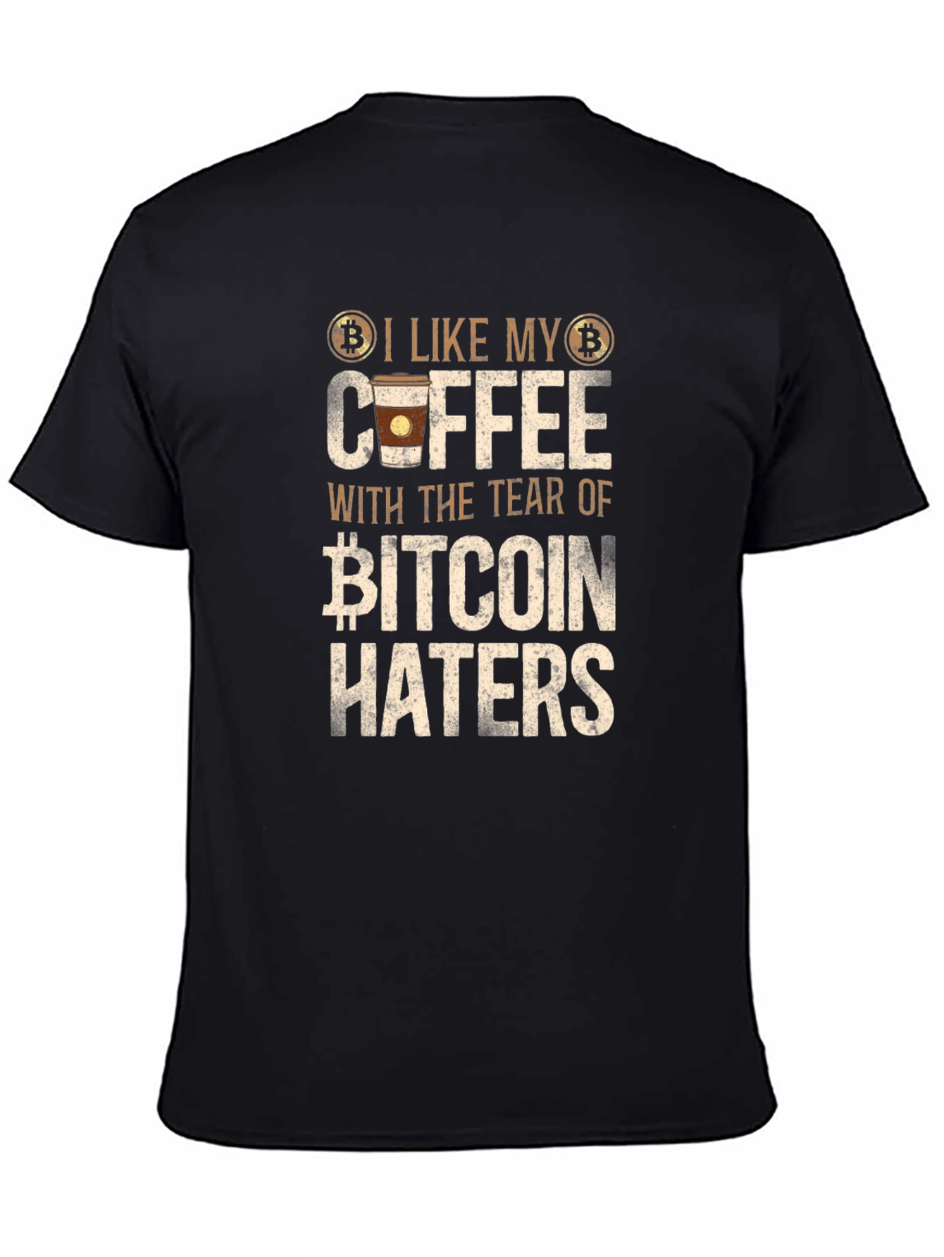 Bitcoin Haters Coffee T-Shirt