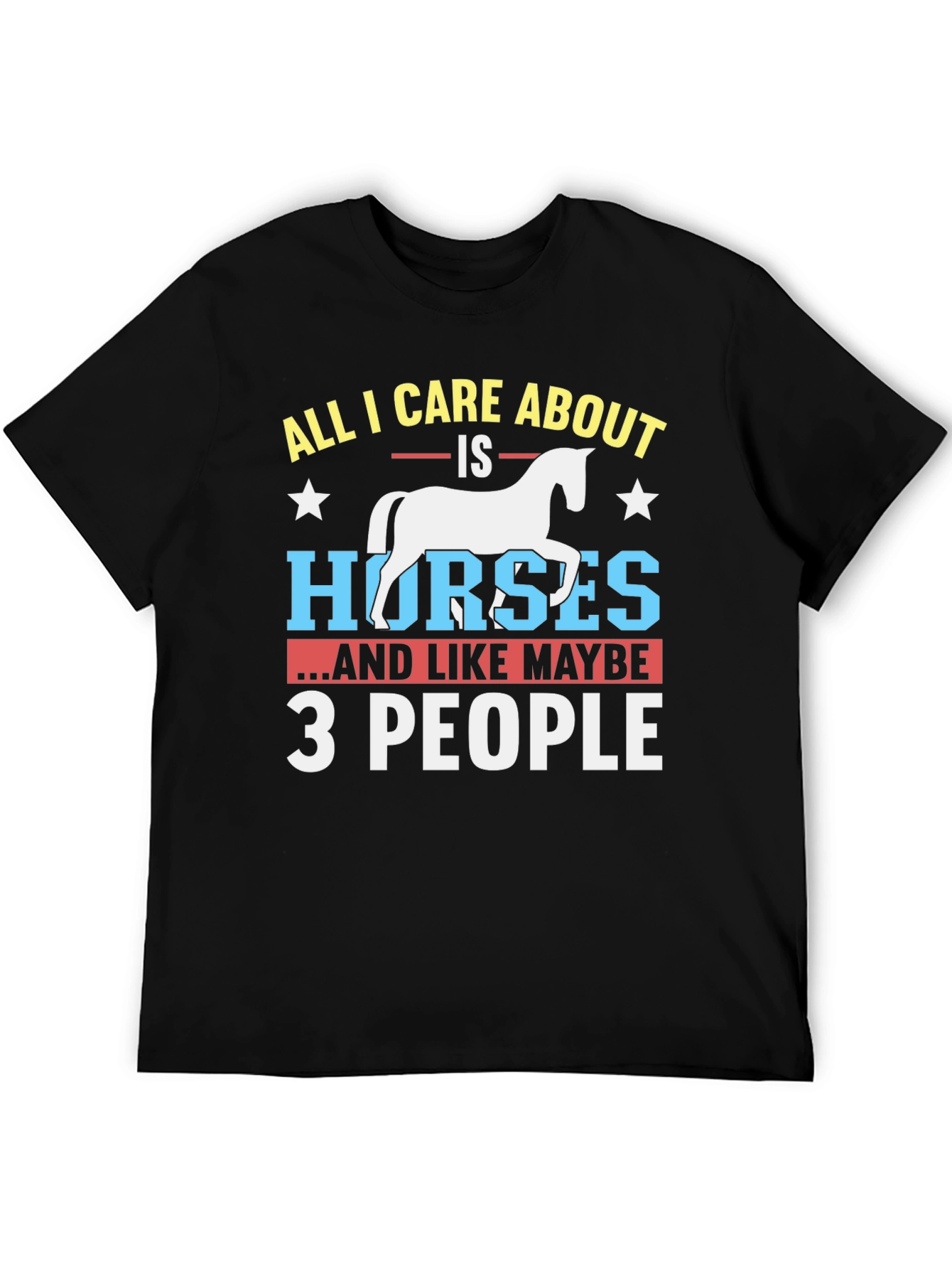 Funny Horse Lover Graphic Tee