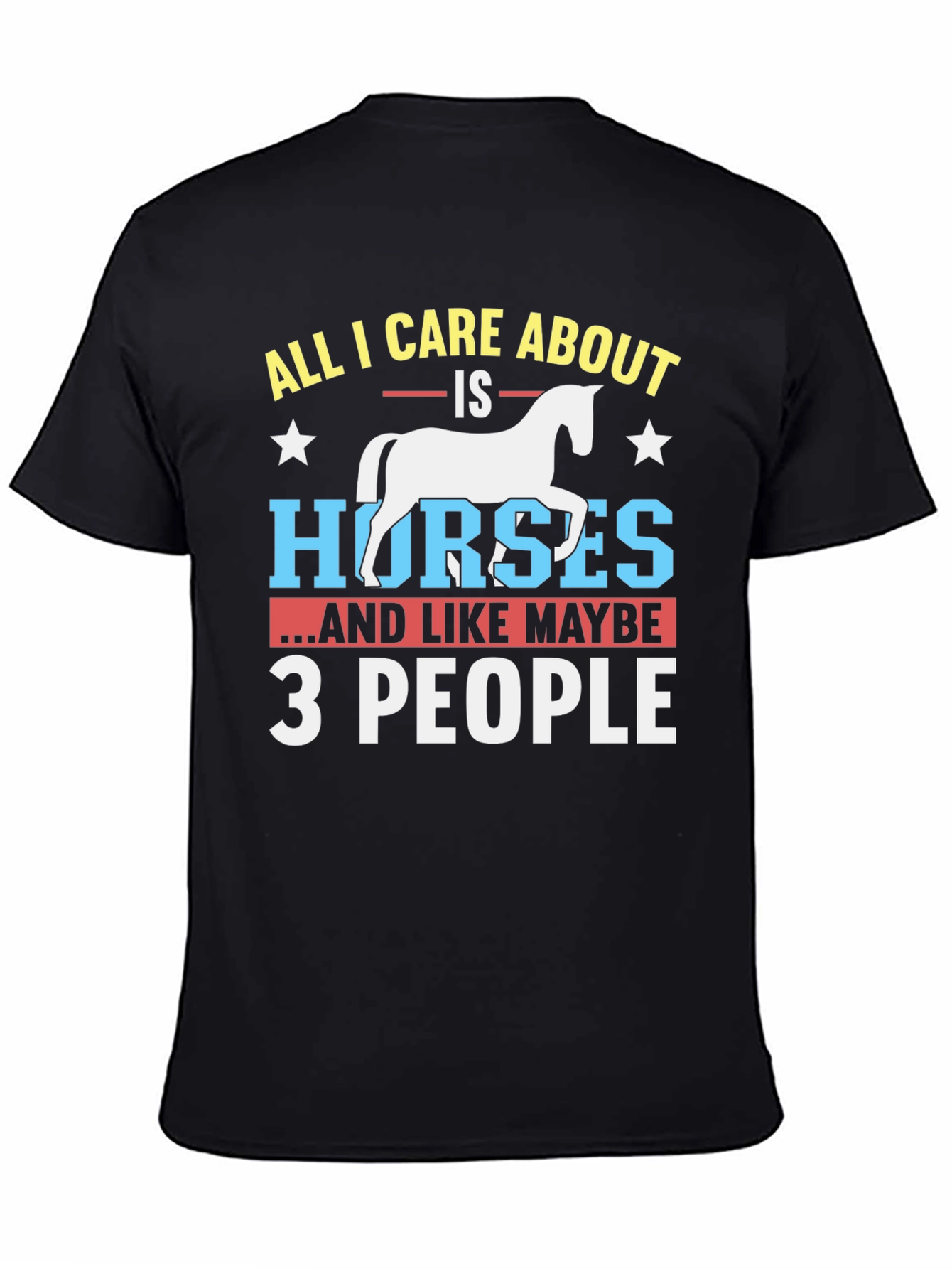 Funny Horse Lover Graphic Tee