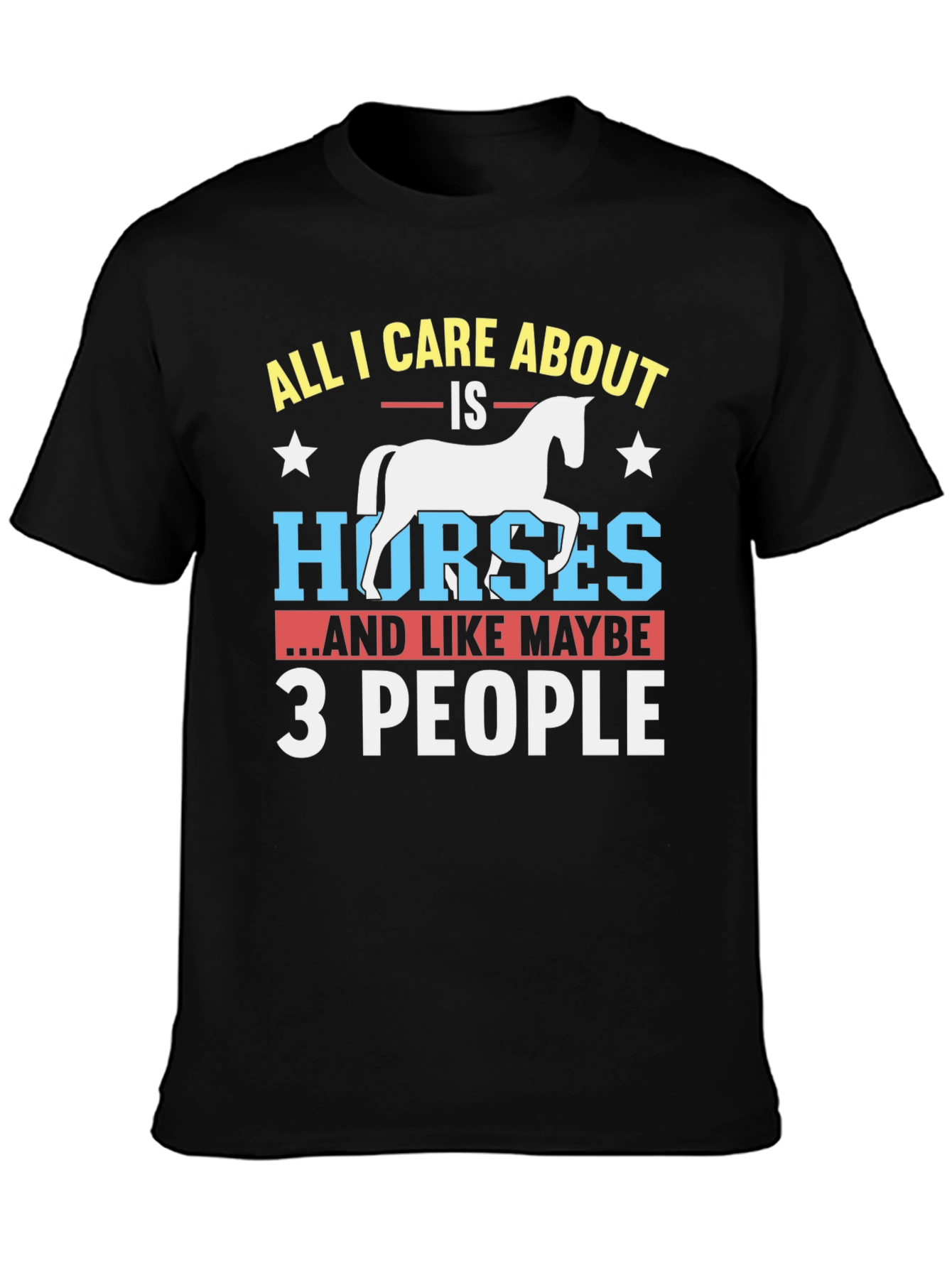 Funny Horse Lover Graphic Tee