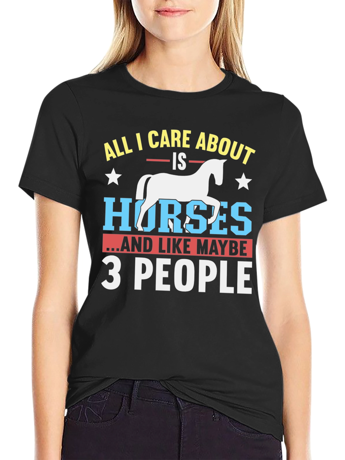 Funny Horse Lover Graphic Tee