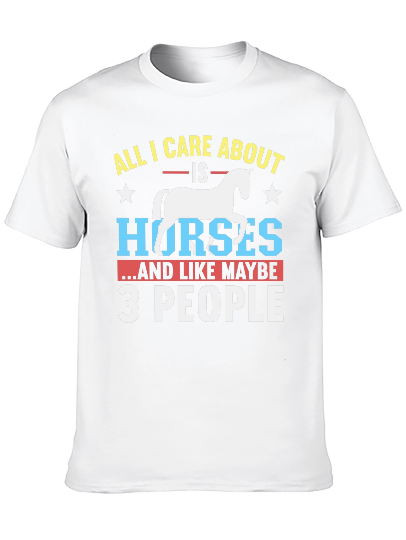 Funny Horse Lover Graphic Tee