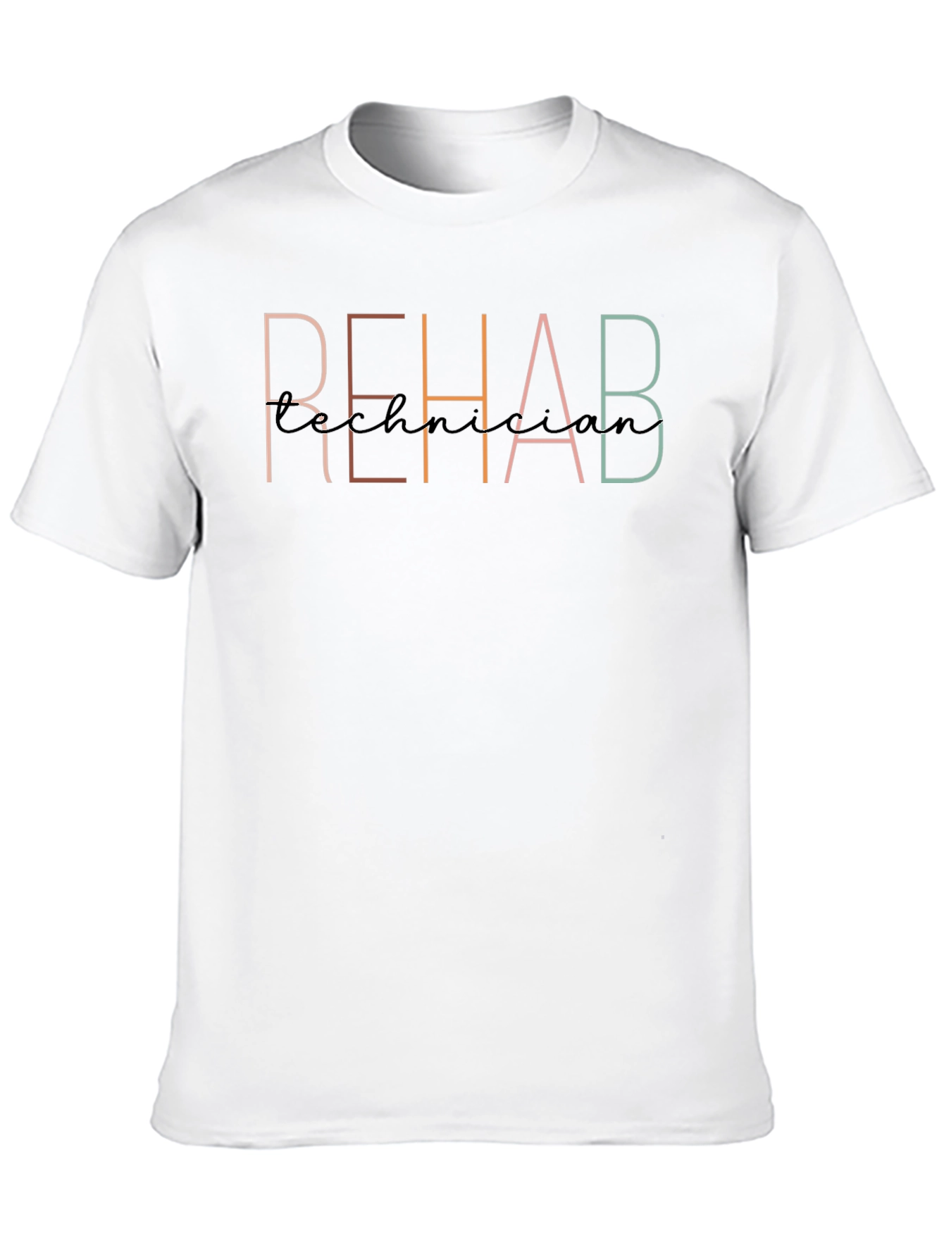 Rehab Technician T-Shirt - Stylish Profession Apparel