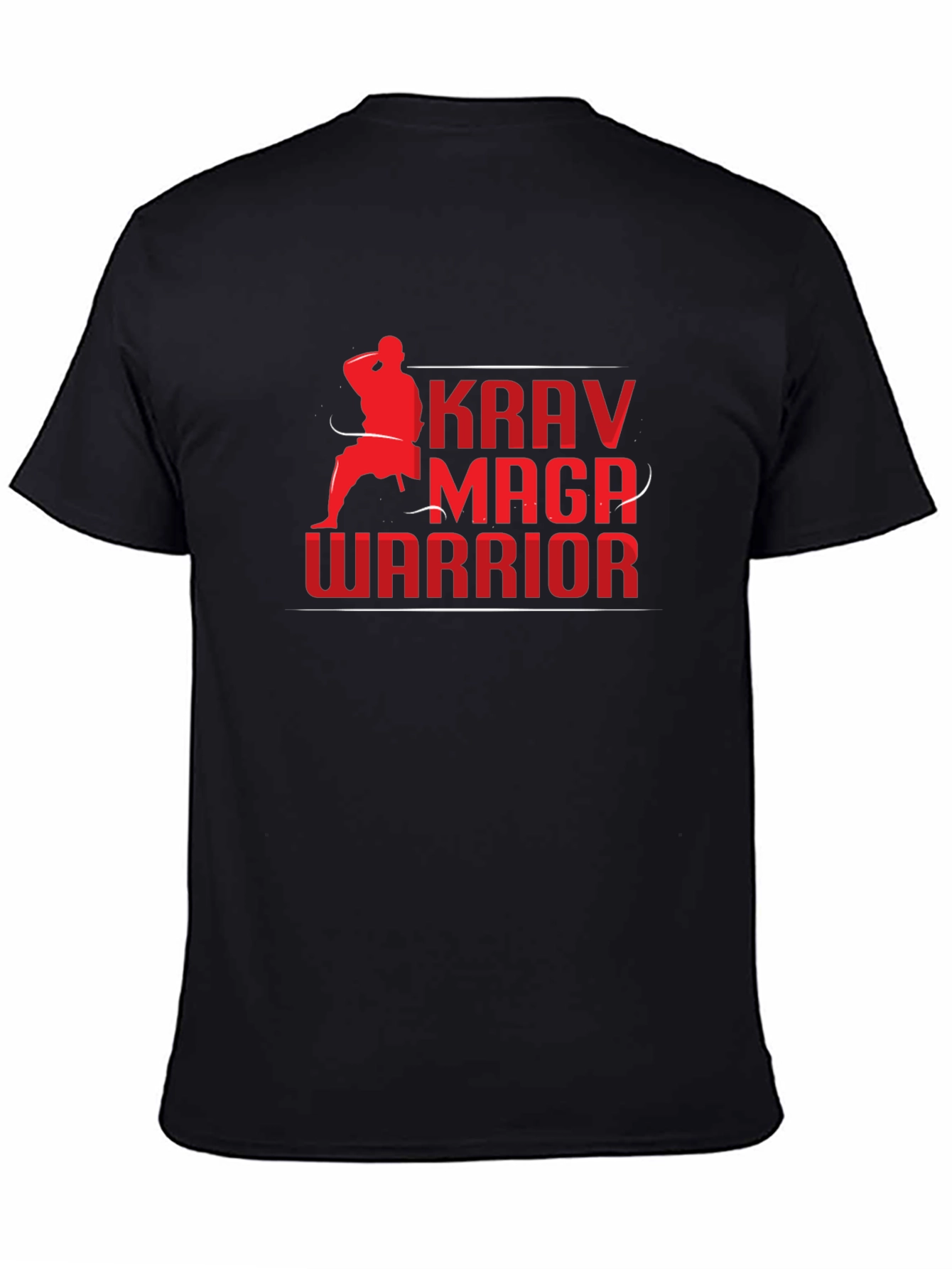 Krav Maga Warrior Black T-Shirt