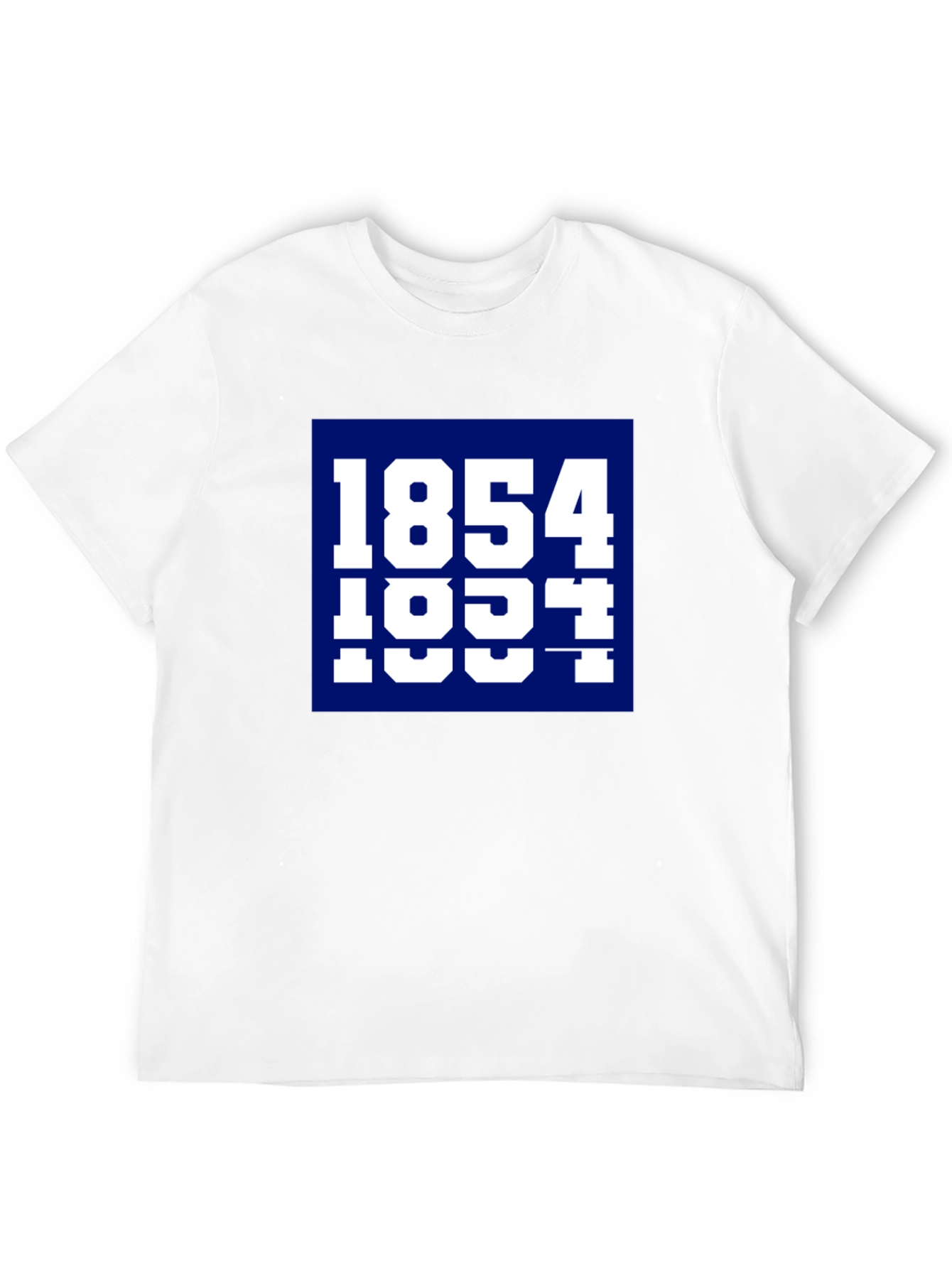 1854 1931 Graphic Tee - Black Cotton Blend