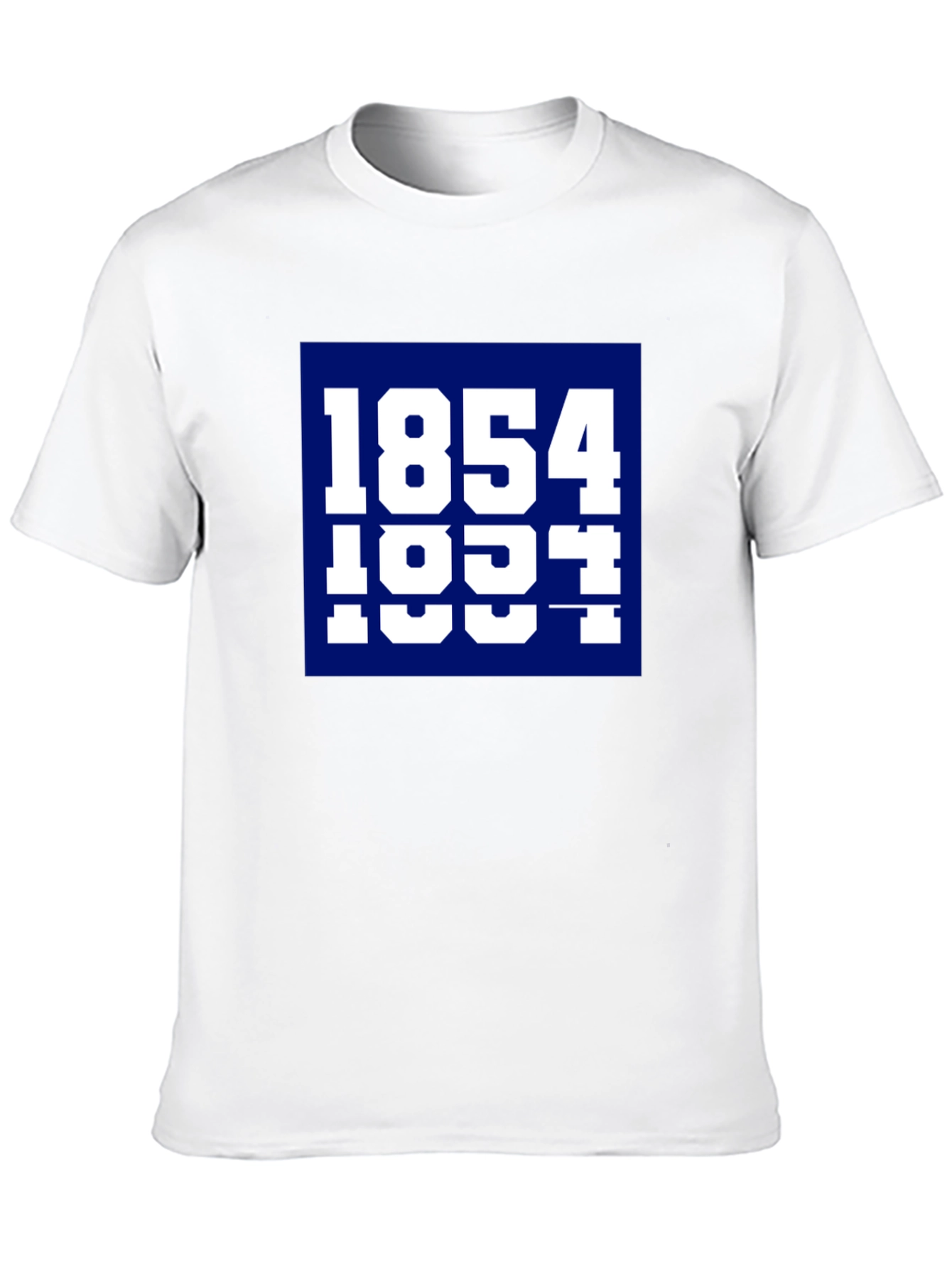 1854 1931 Graphic Tee - Black Cotton Blend